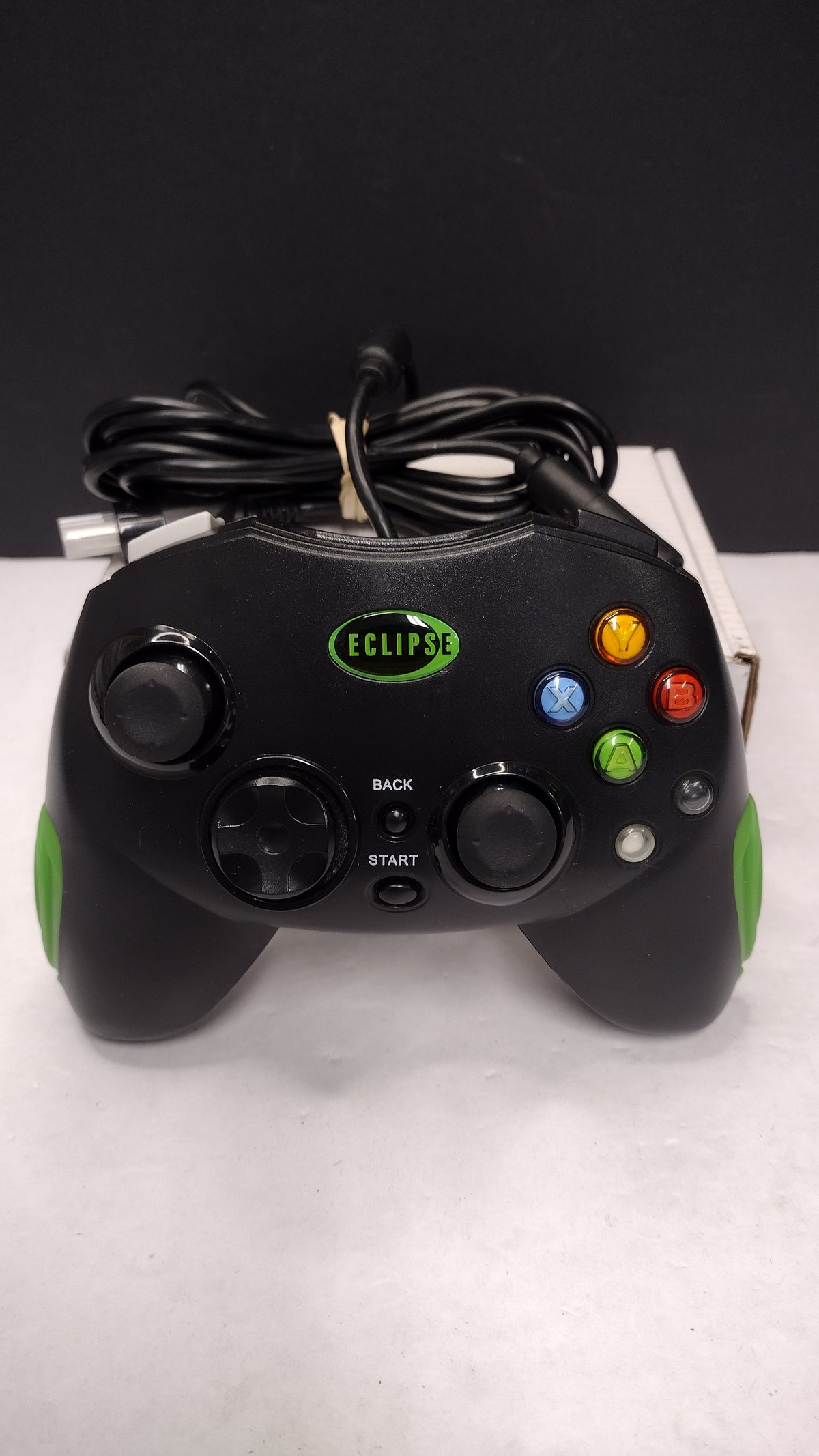 Eclipse Xbox Wired Controller Green Black Original Xbox PL-2023 Tested