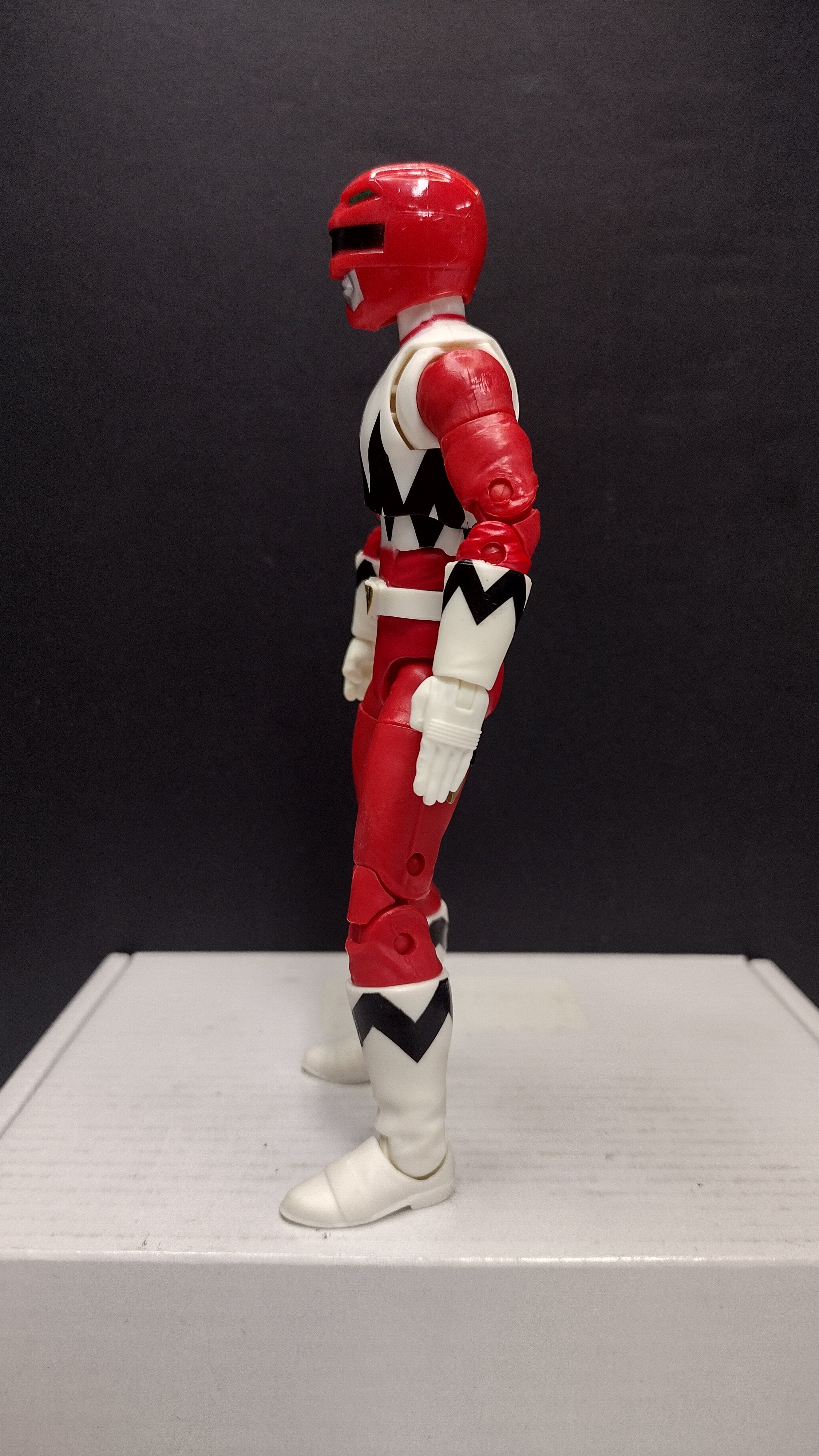 Power Rangers Lightning Collection: Lost Galaxy Red Ranger 6-Inch Action Figure • Loose & Incomplete (Hasbro)