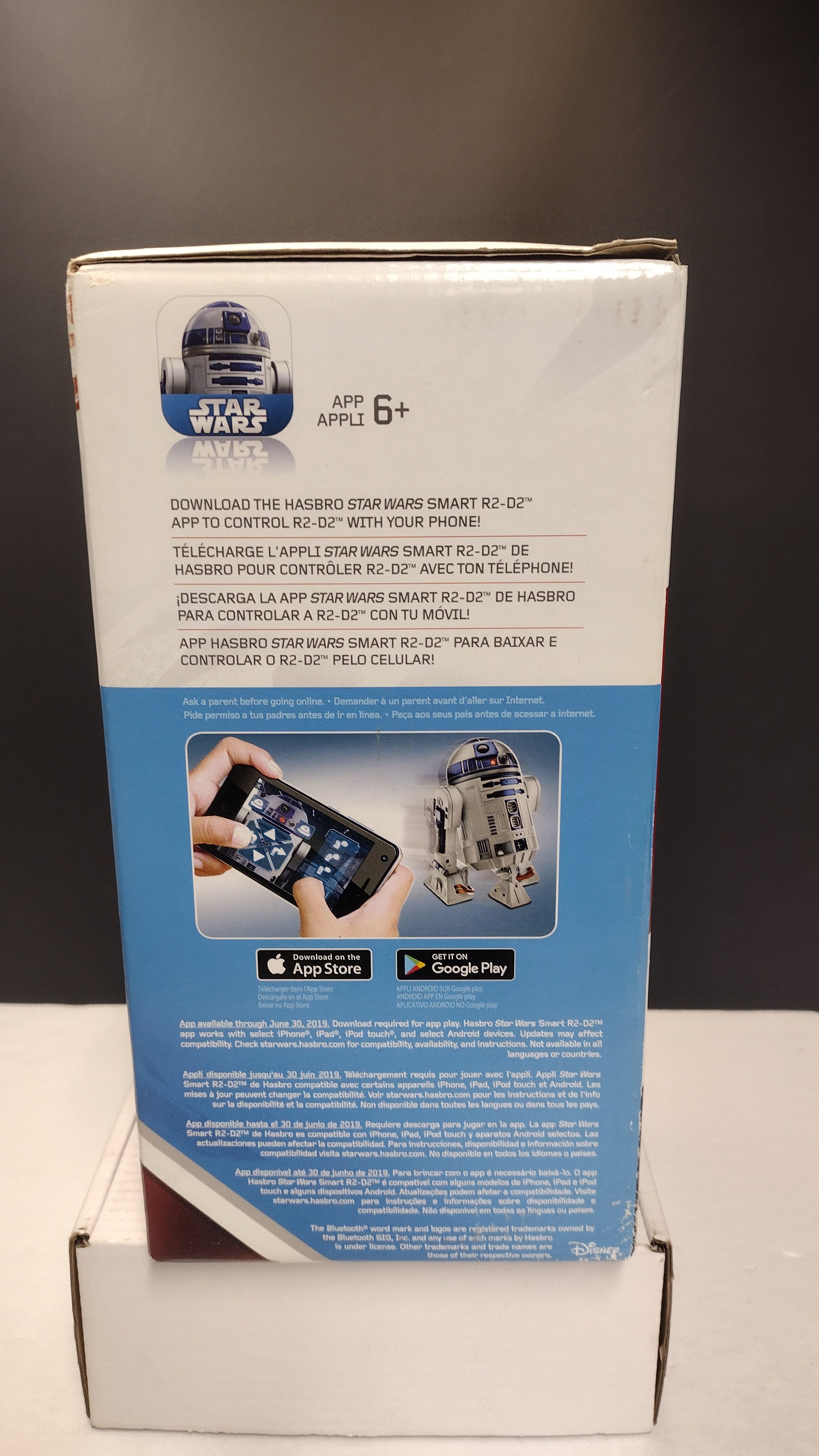 2016 Hasbro Star Wars Smart R2-D2 Intelligent Droid App-Controlled RC Robot NIB