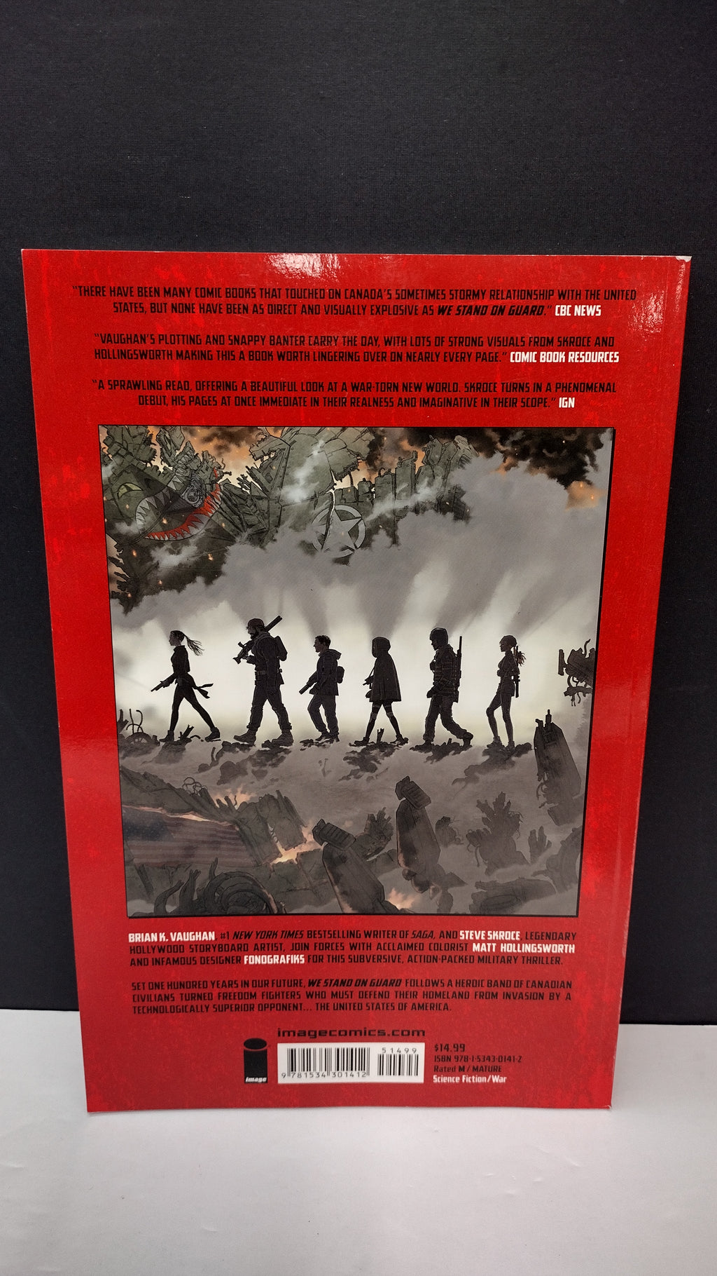 (MATURE) We Stand on Guard by Brian K. Vaughan - New Paperback