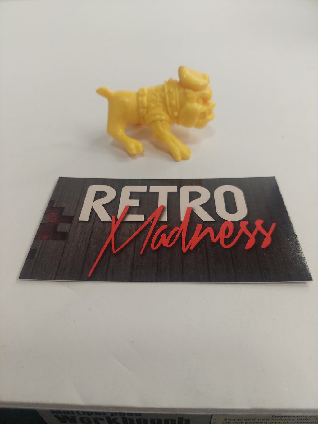 Vintage Teenage Mutant Ninja Turtles TMNT Biting Bulldog Buddy Accessory Figure