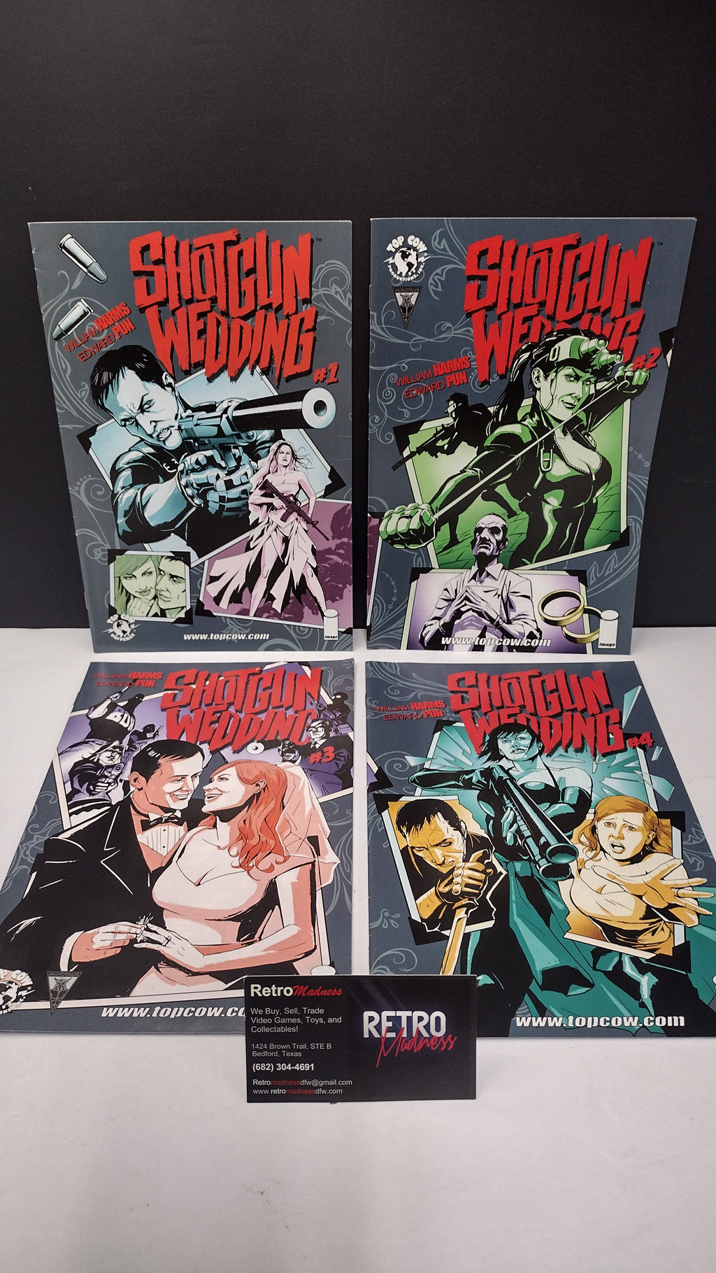 (MATURE) Comics Modern Era Lot – 4 Book Set - Lot J (Brand New / Unread)
