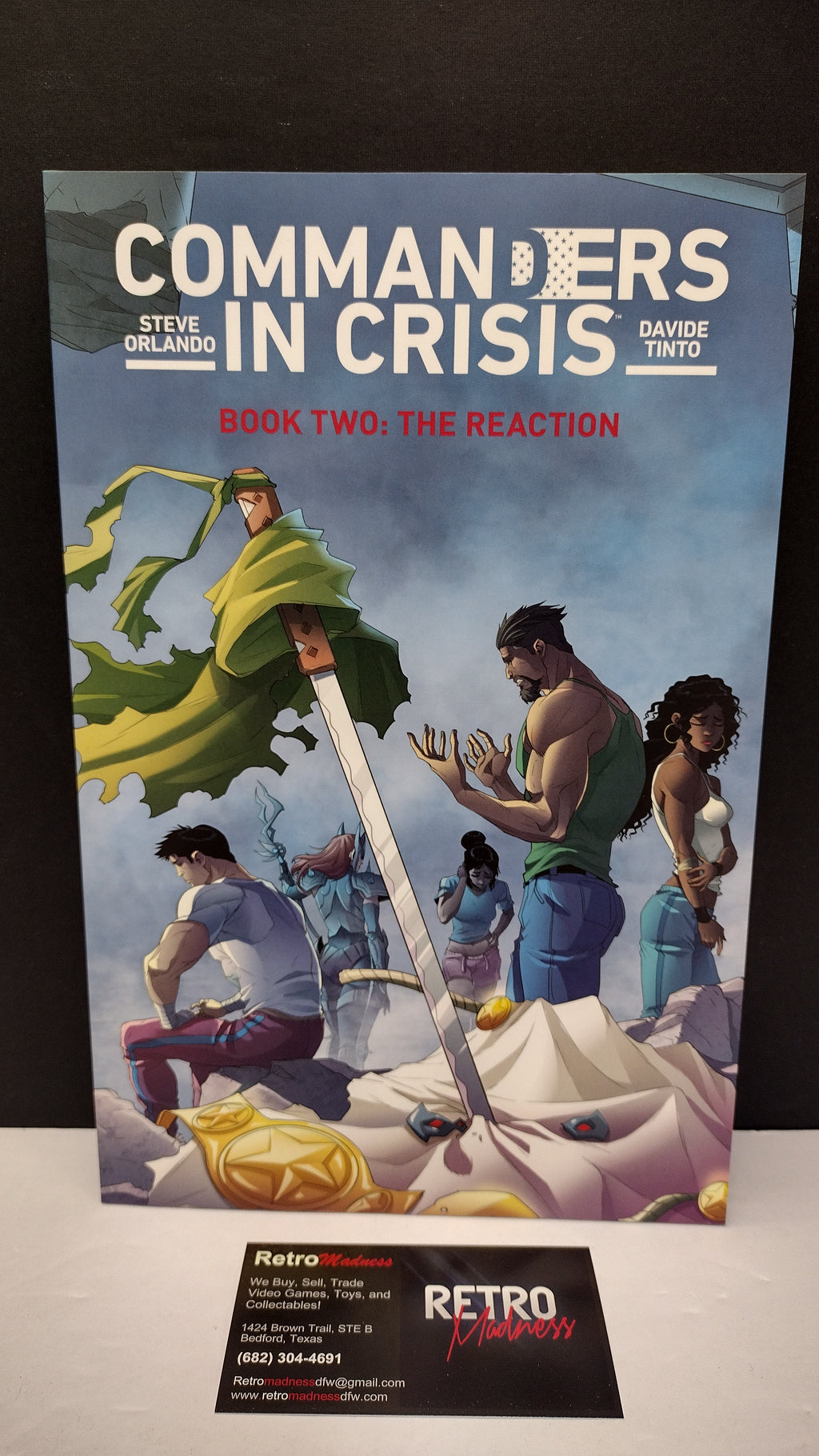 (MATURE) Commanders in Crisis Vol. 2: The Reaction by Steve Orlando – New Paperback