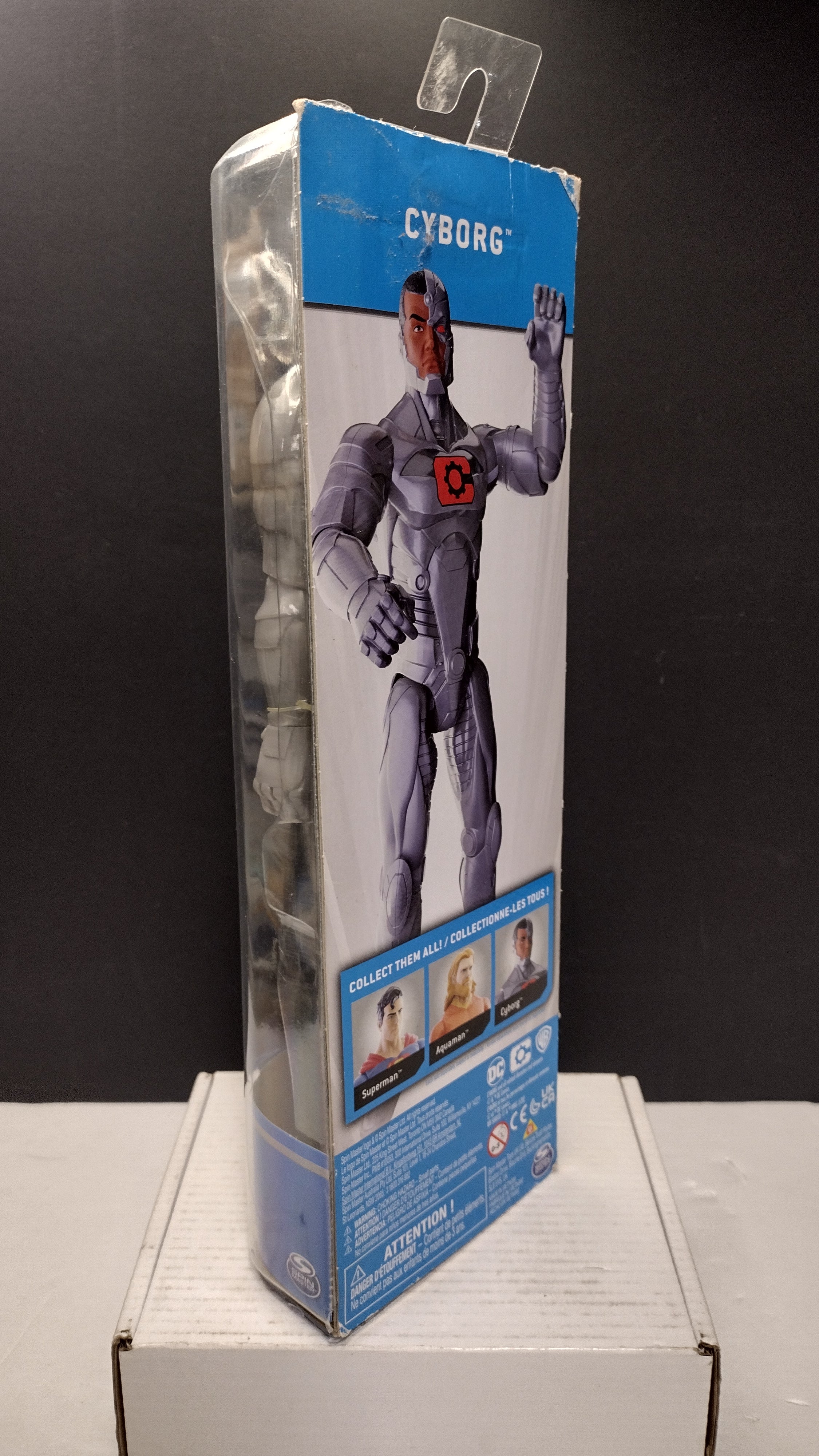 DC Comics Heroes Unite Cyborg 12-Inch Action Figure (Spin Master - 1st Edition 2021 Brand New Sealed)