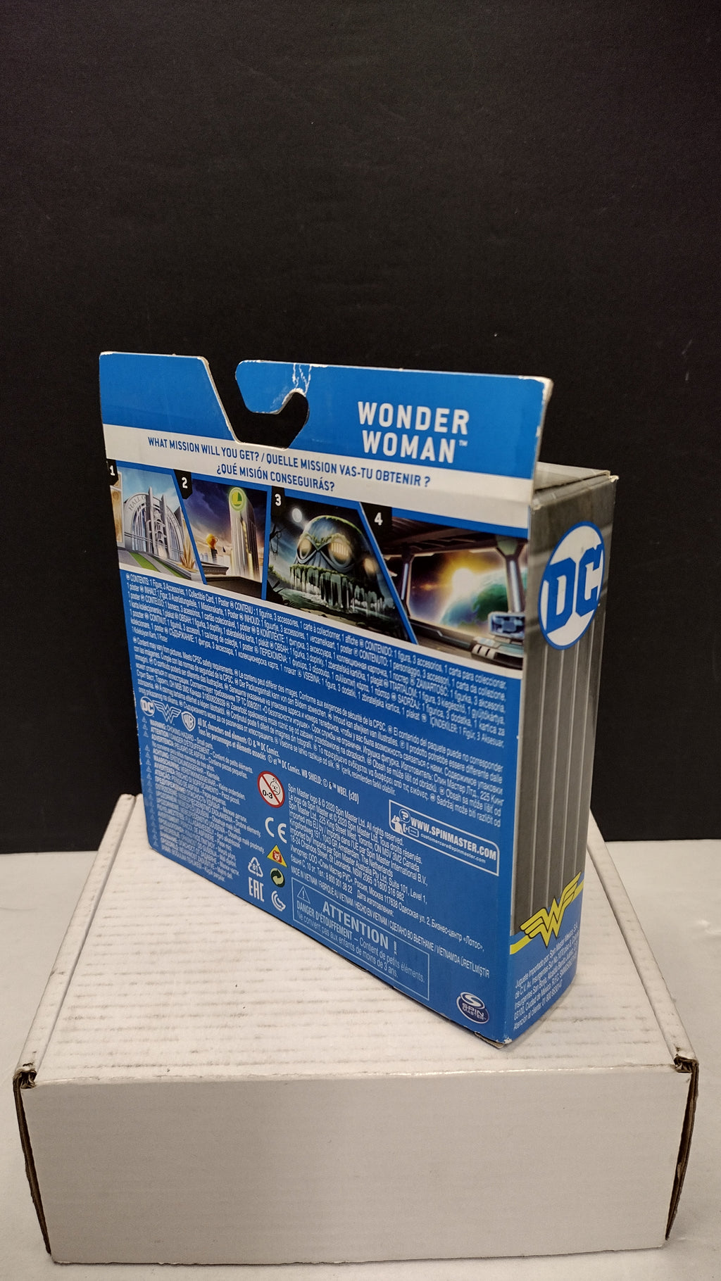 DC Comics Heroes Unite Super Rare Gold Wonder Woman 4-Inch Action Figure (Spin Master - Sealed Chase Variant)