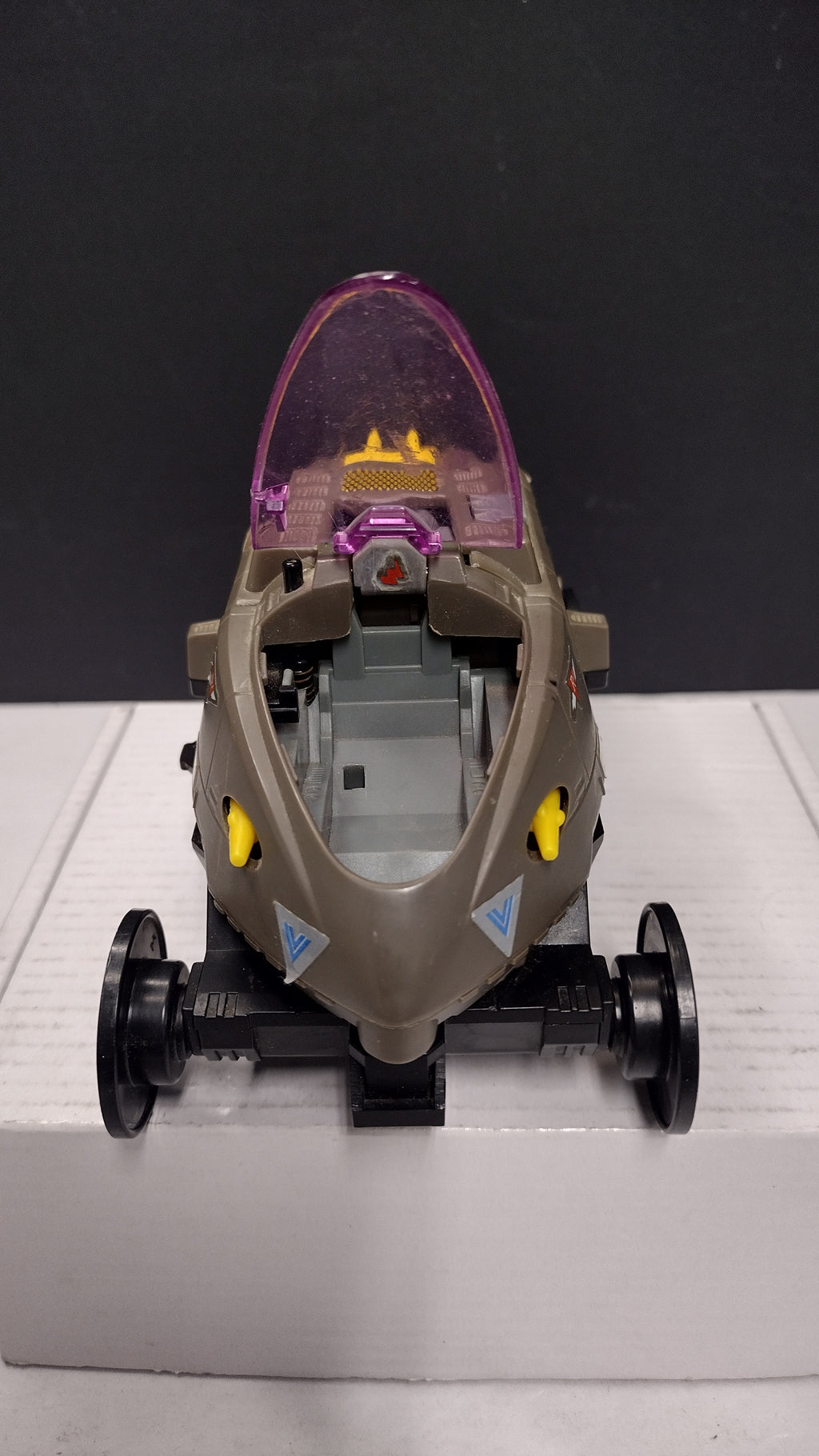 Vintage 1986 Coleco Starcom Shadow Raider Sneak Attack Vehicle (Incomplete / Mechanics Work)