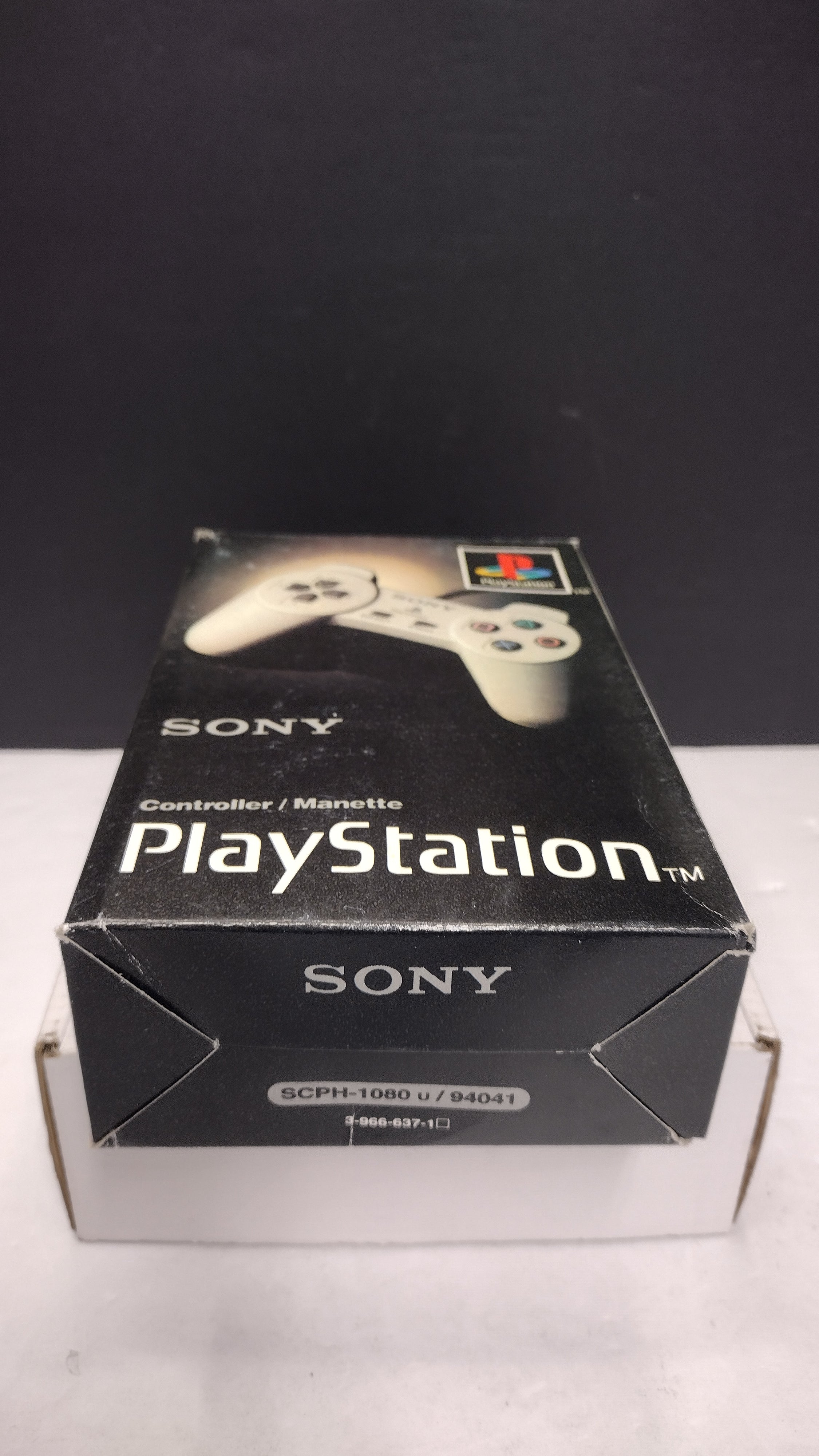 Official Sony PlayStation PS1 Original Controller SCPH-1080 (u/94041 - Brand New / Open Box Sealed Inner Polybag)