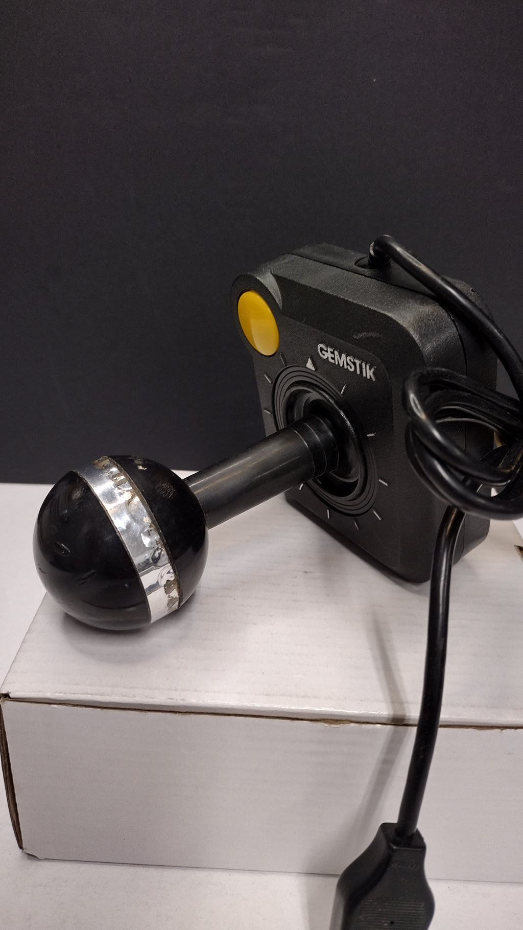 Vintage Gemini Gemstik Wired Joystick Controller with Gemgrip for Atari 2600 & Commodore 64
