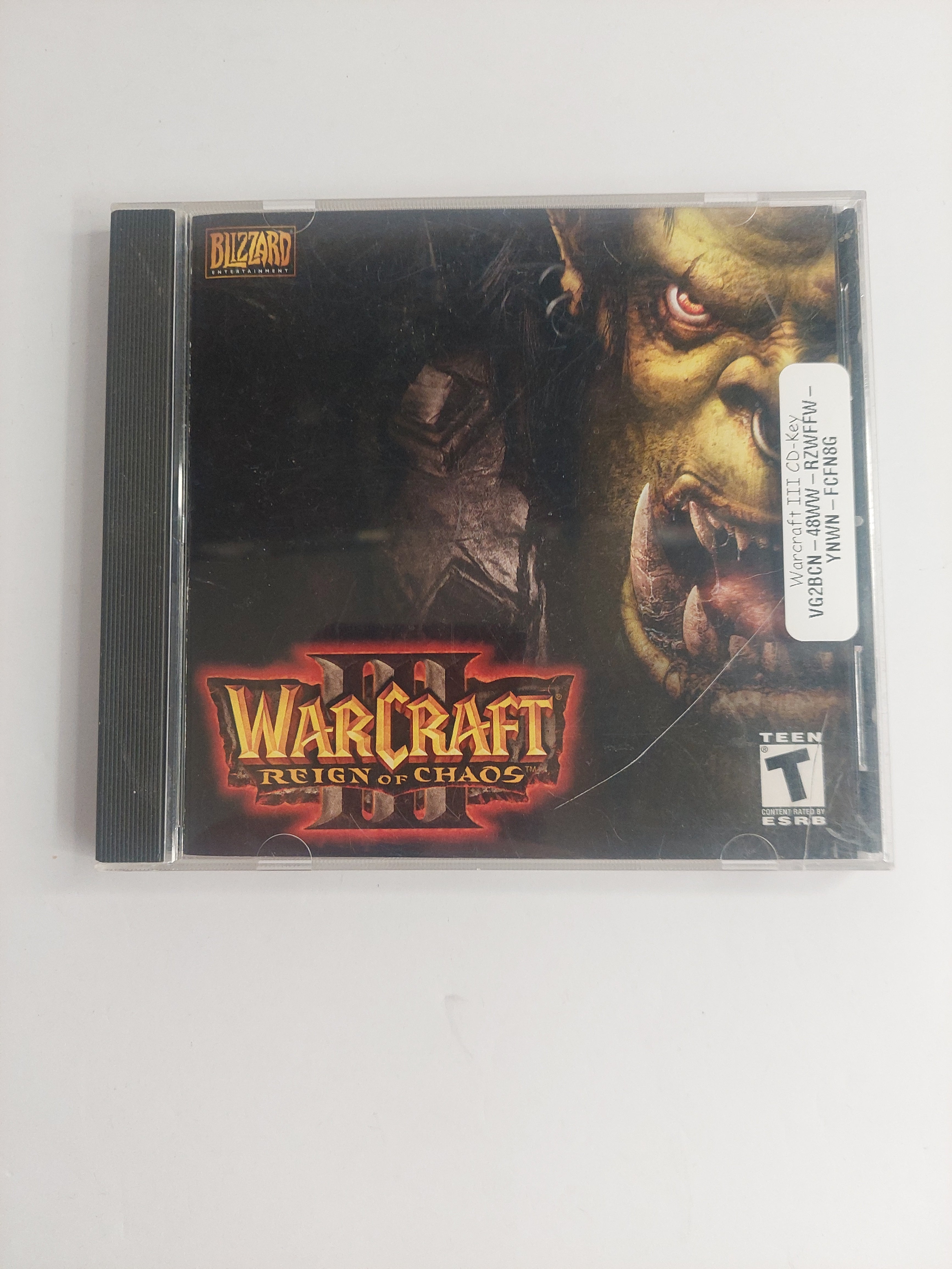 Warcraft III Reign of Chaos PC Game Blizzard Entertainment