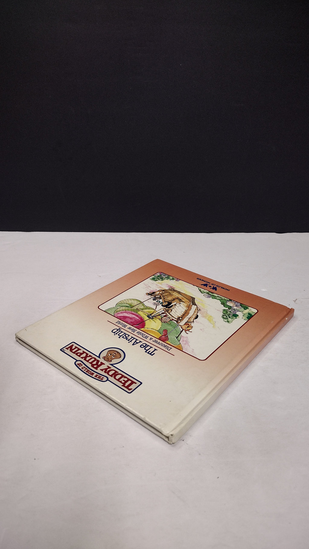 Vintage 1985 Teddy Ruxpin Hardcover 2-Book Storybook Lot (Worlds of Wonder) – Books Only, No Cassettes