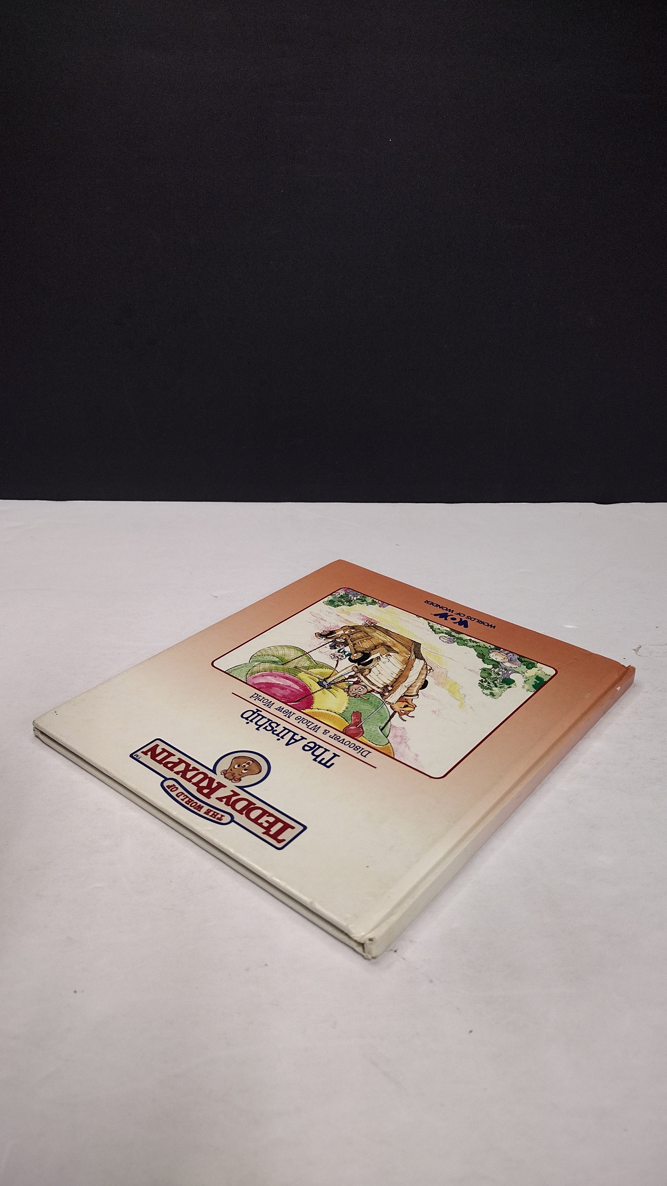 Vintage 1985 Teddy Ruxpin Hardcover 2-Book Storybook Lot (Worlds of Wonder) – Books Only, No Cassettes