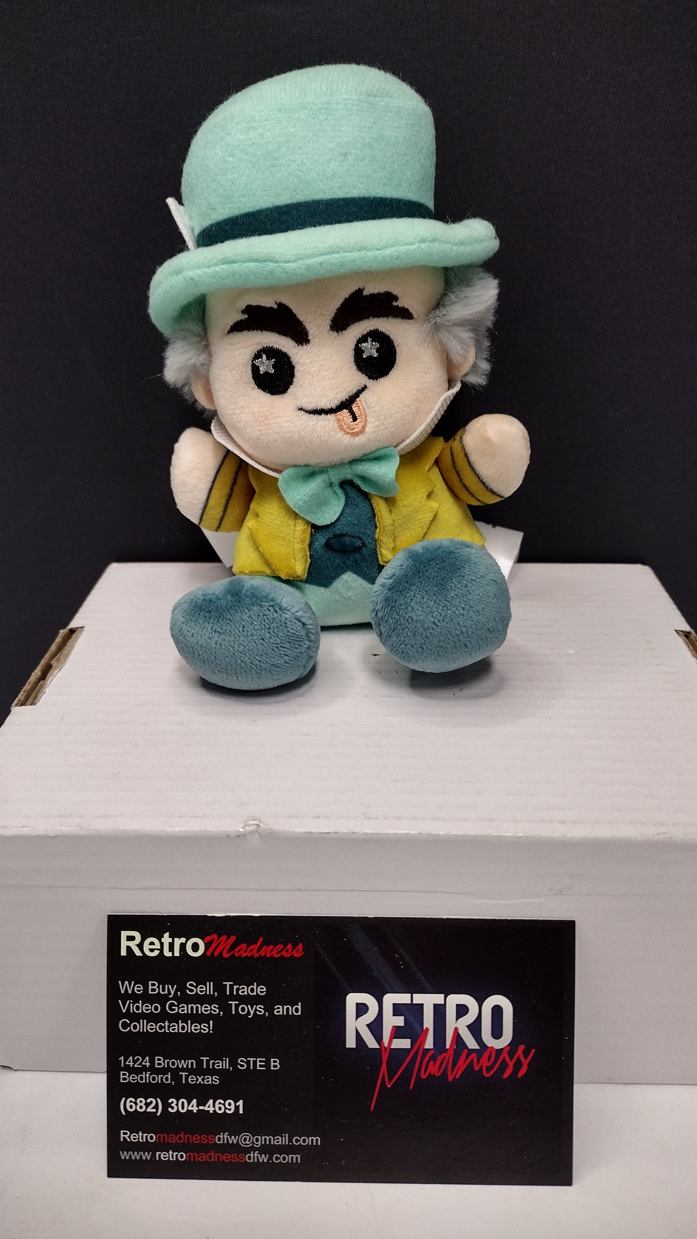 Disney Parks Wishables: Mad Hatter – 5" Micro Plush ONLY (No Hang Tag)