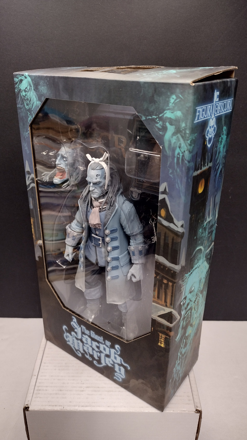 Four Horsemen Figura Obscura The Ghost of Jacob Marley Action Figure (In Box / Complete Figure / Missing Mini Skull)