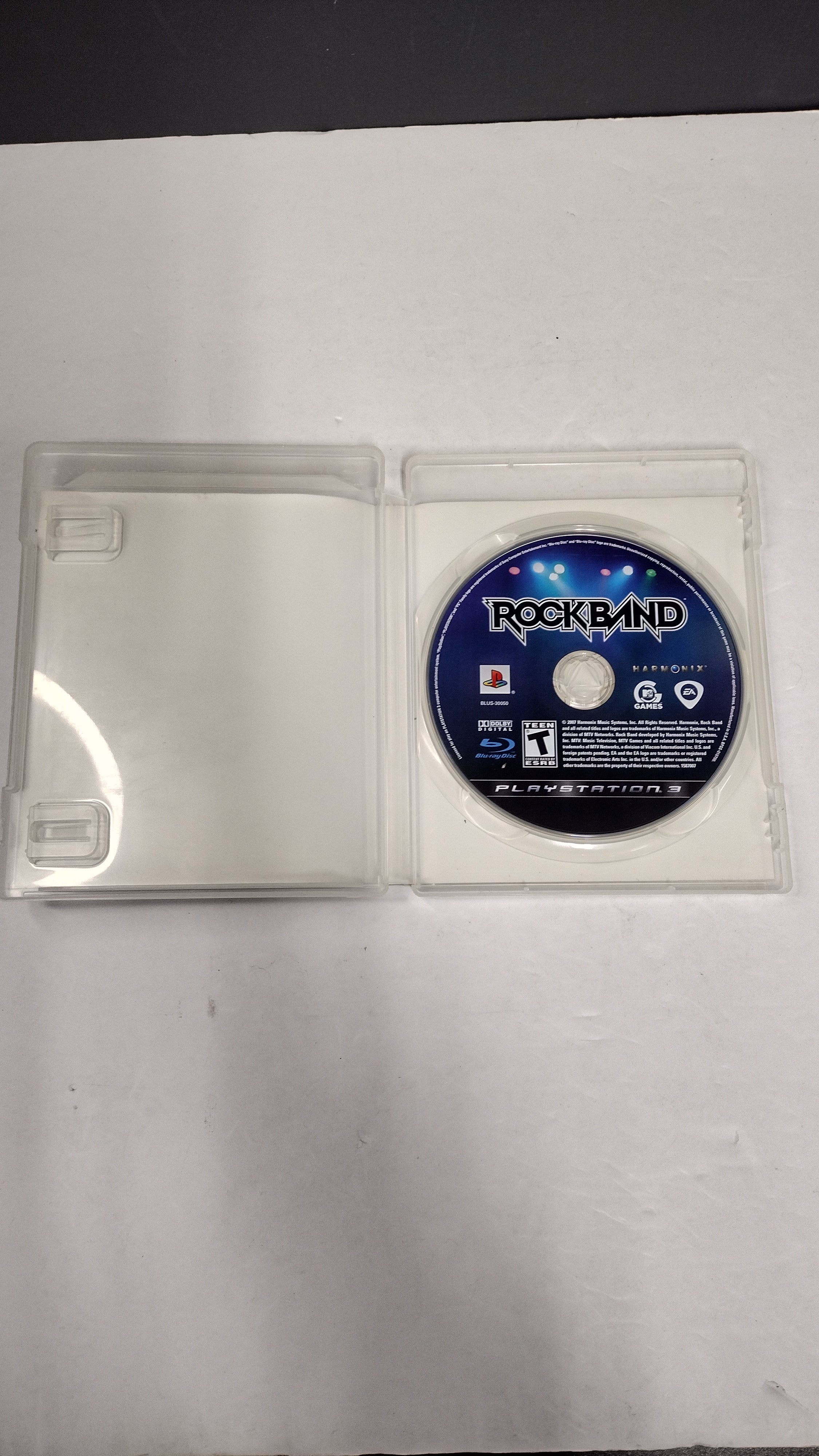 Sony PlayStation 3: Rock Band – (Original Black Label)