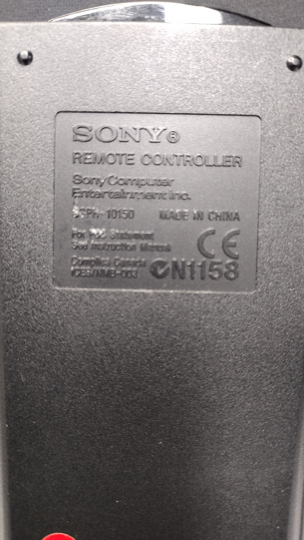 Sony PlayStation 2- DVD Remote Control- SCPH-10150 OEM- Remote Only- Tested