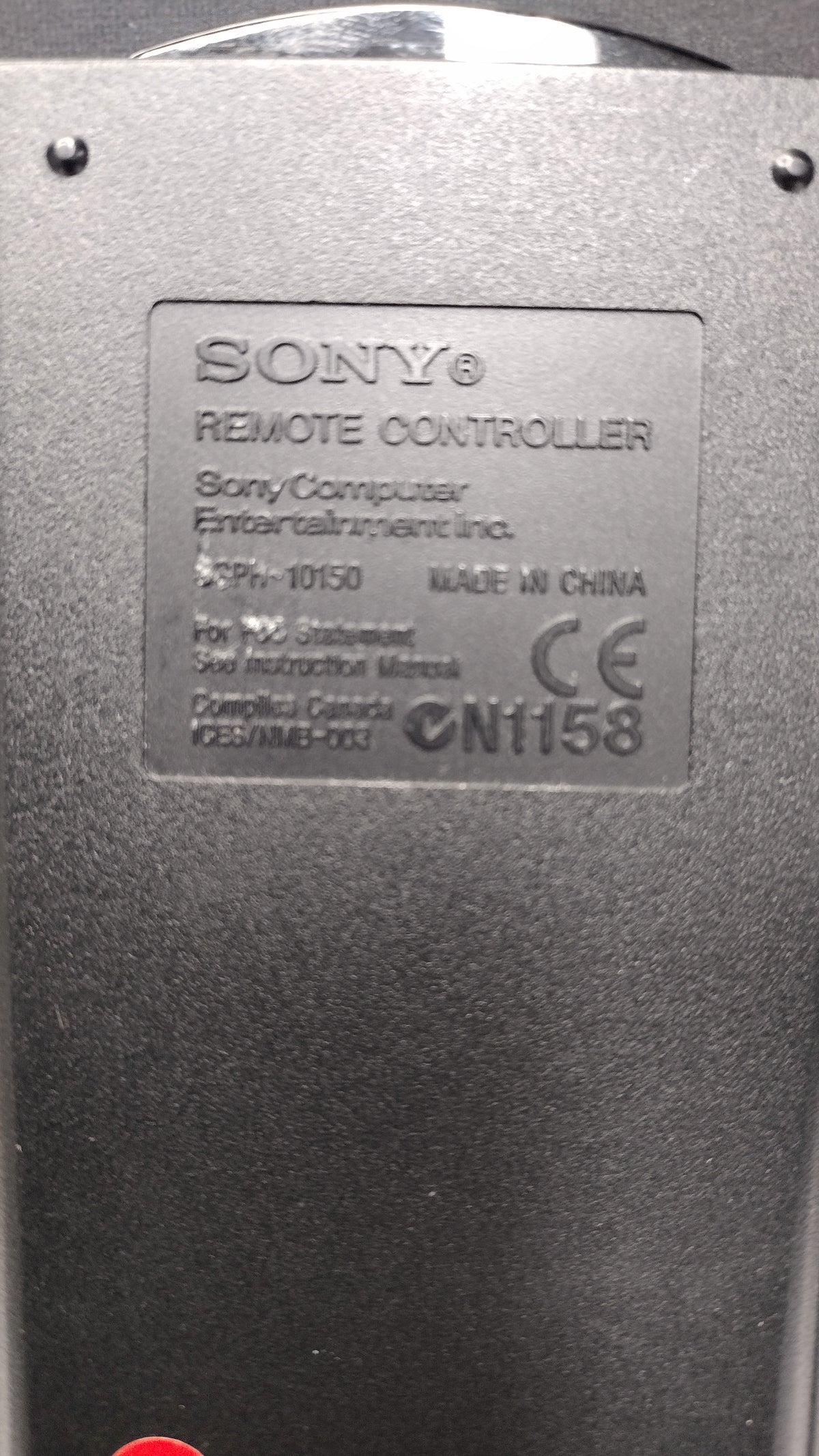 Sony PlayStation 2- DVD Remote Control- SCPH-10150 OEM- Remote Only- Tested