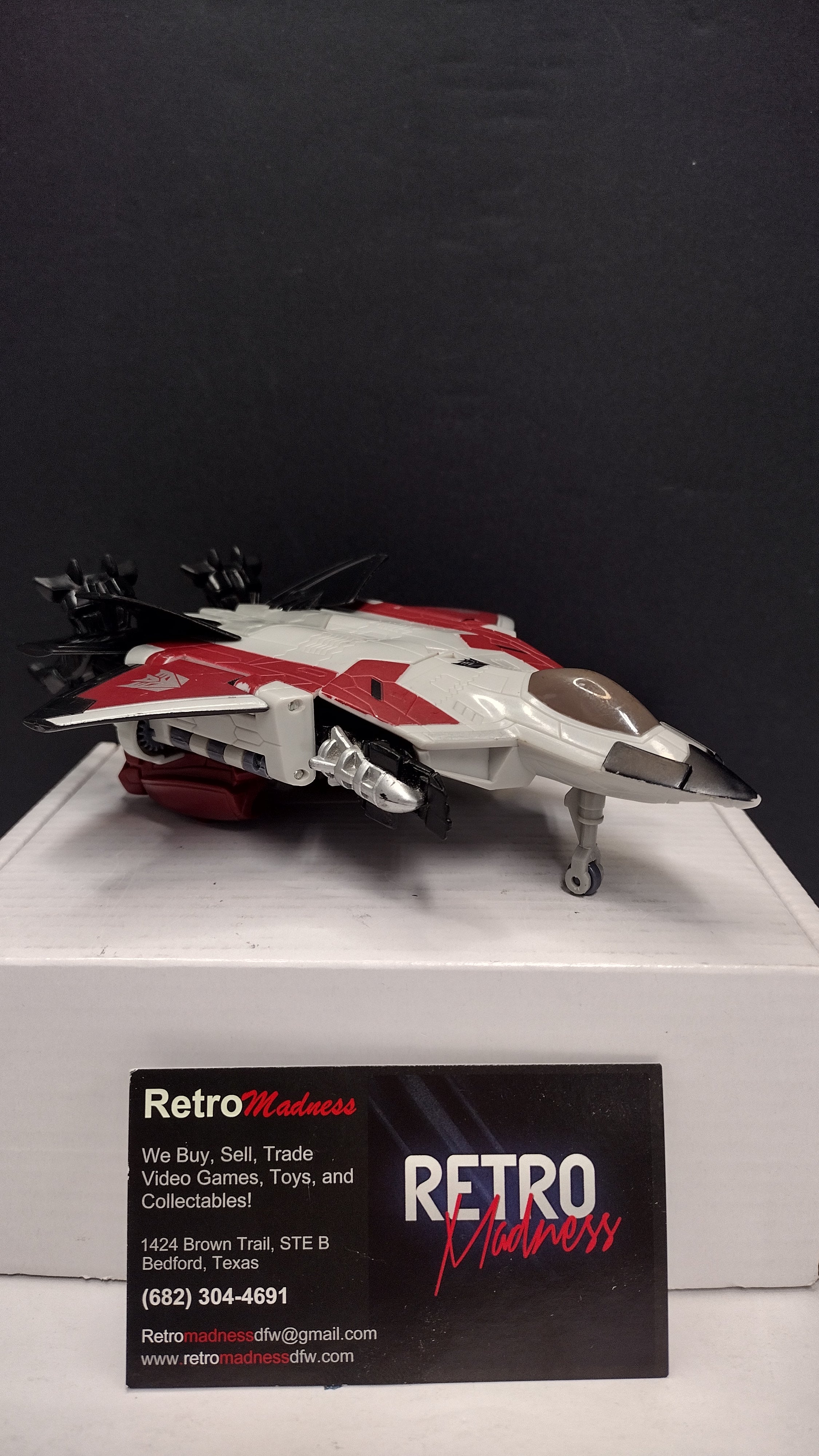 Hasbro Transformers (2007 Movie) Fast Action Battlers: Claw Slash Ramjet – Loose Figure Only (2008 Release / No Accessories)