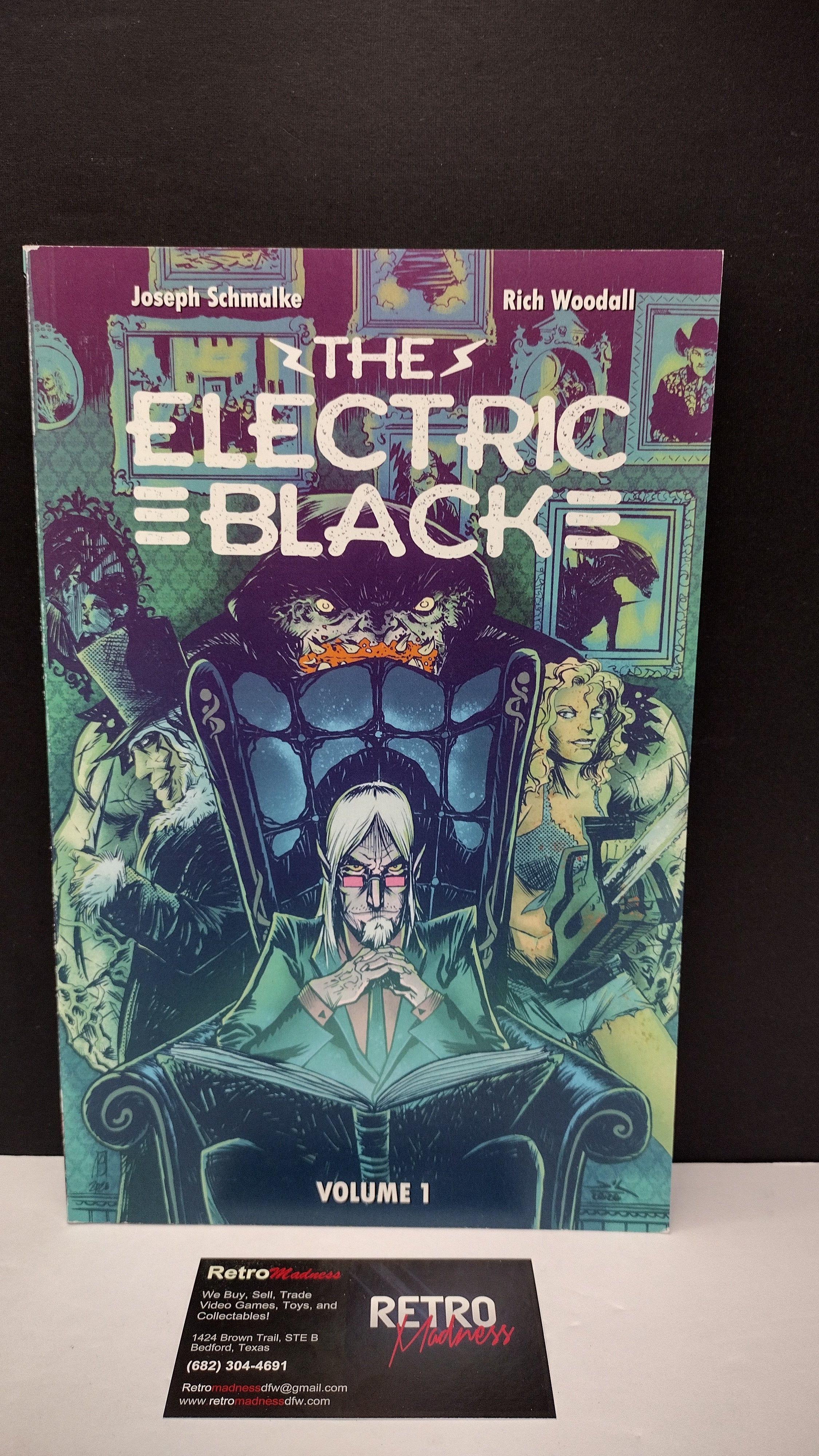 (MATURE) The Electric Black Volume 1 by Joseph Schmalke – New Paperback