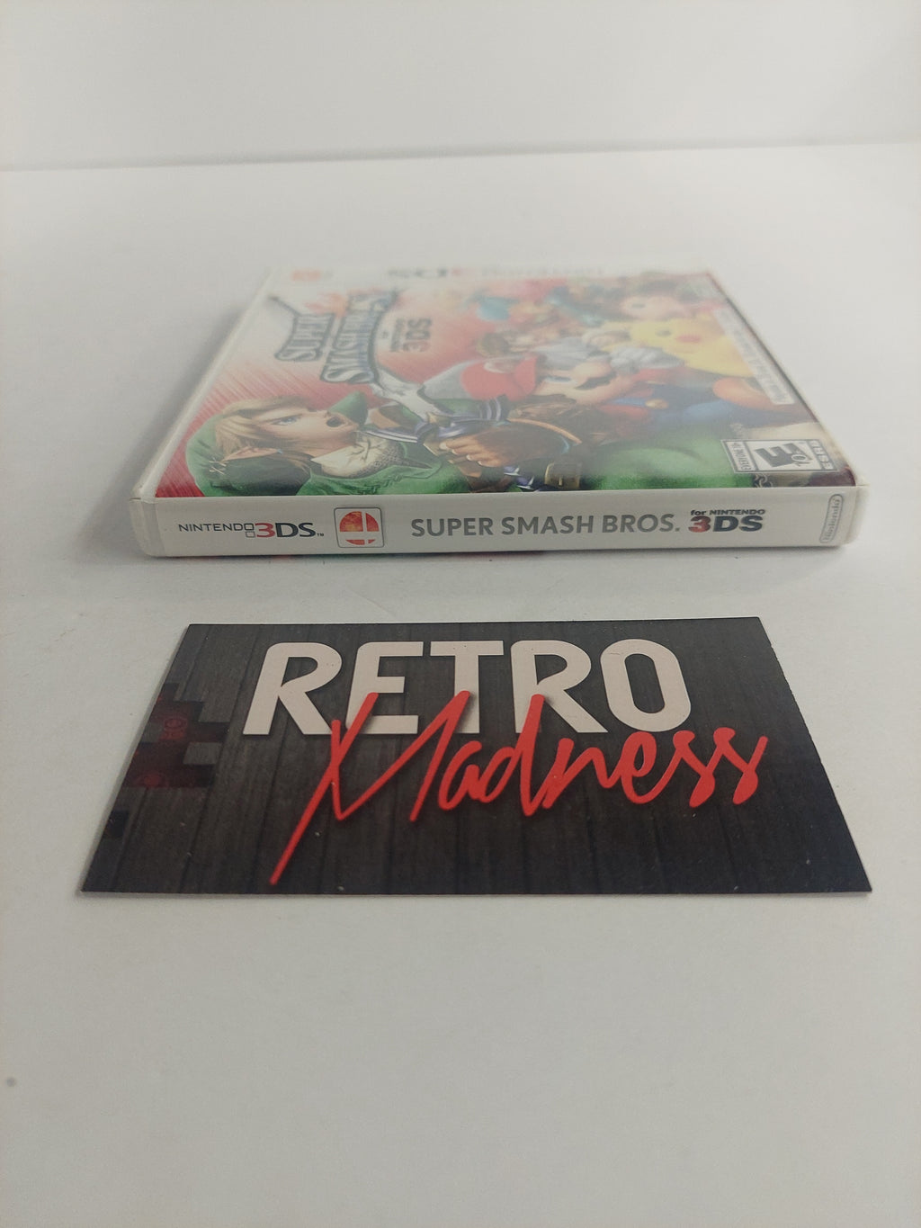 Nintendo 3DS Super Smash Bros. Game Case and Manual No Game