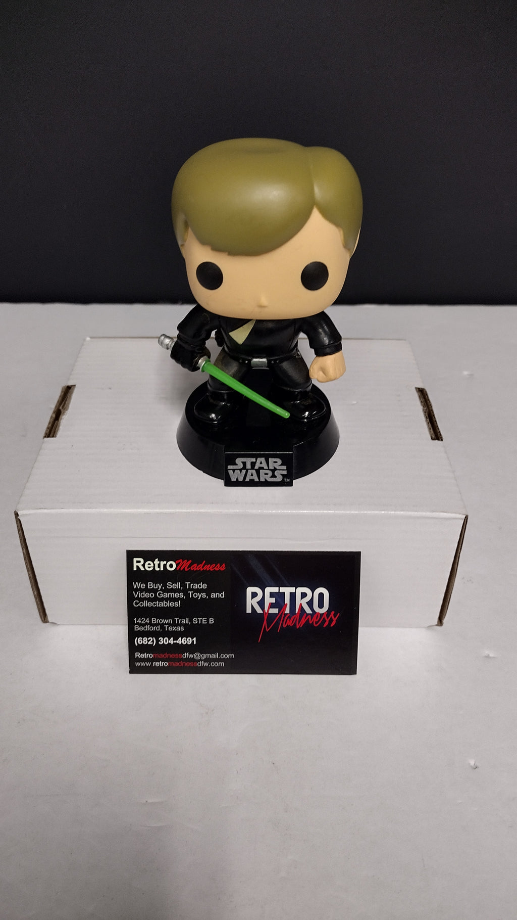 Funko Pop! Star Wars: Jedi Luke Skywalker #11 (Vaulted) – Loose / Out of Box