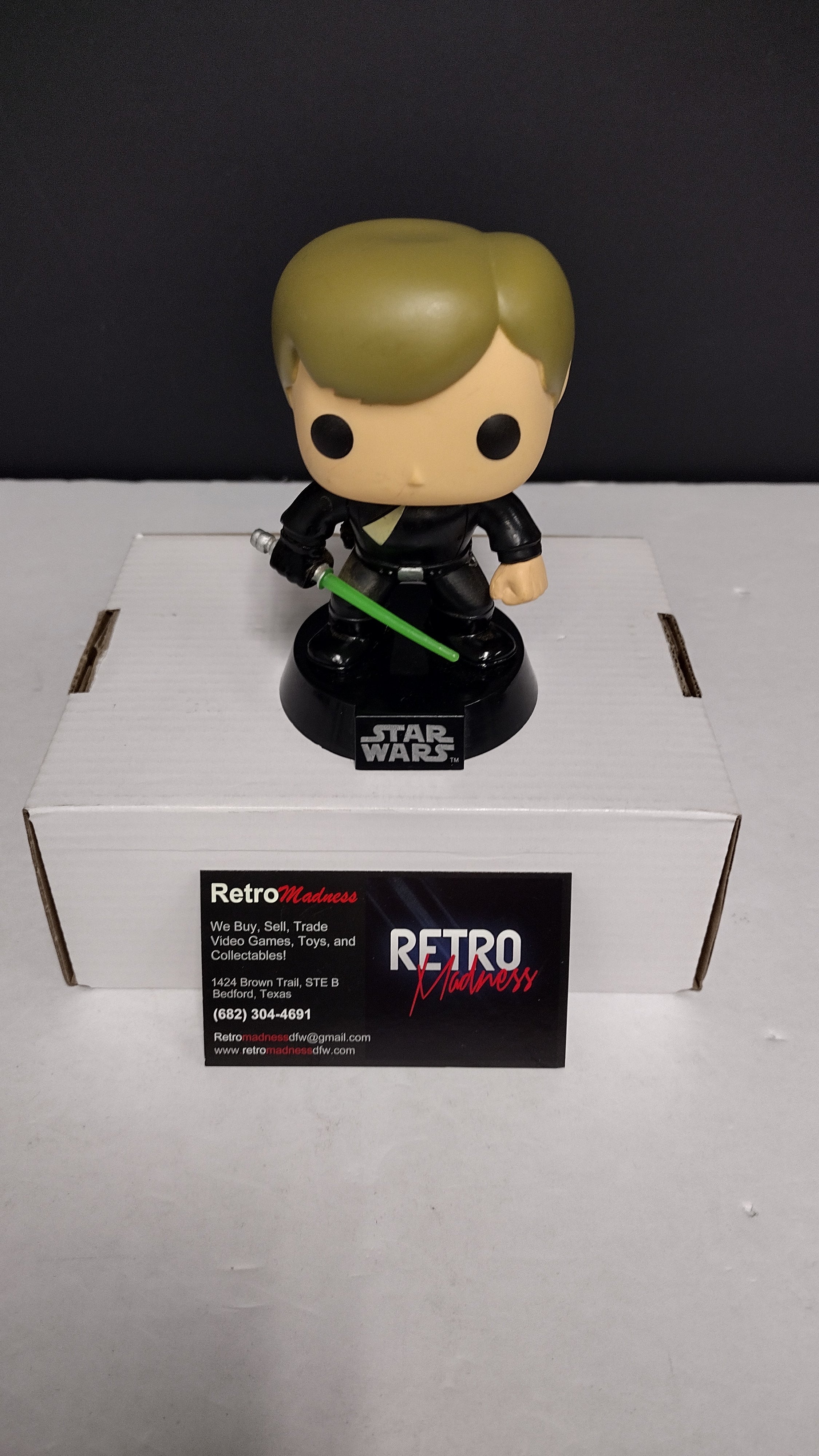 Funko Pop! Star Wars: Jedi Luke Skywalker #11 (Vaulted) – Loose / Out of Box