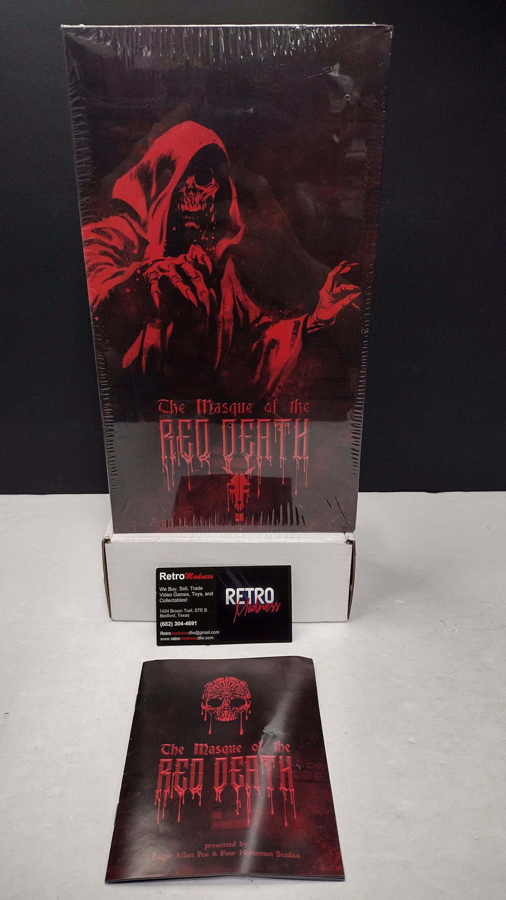 Four Horsemen Figura Obscura: The Masque of the Red Death (Original Red Robes Version - Brand New & Factory Sealed)