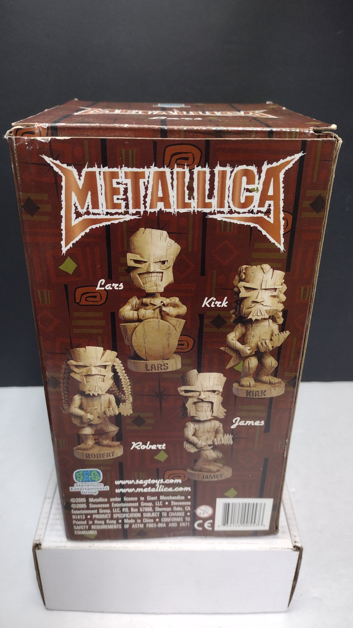 Stevenson Entertainment SEG Metallica Tiki Totem Pole Lars Ulrich Statue