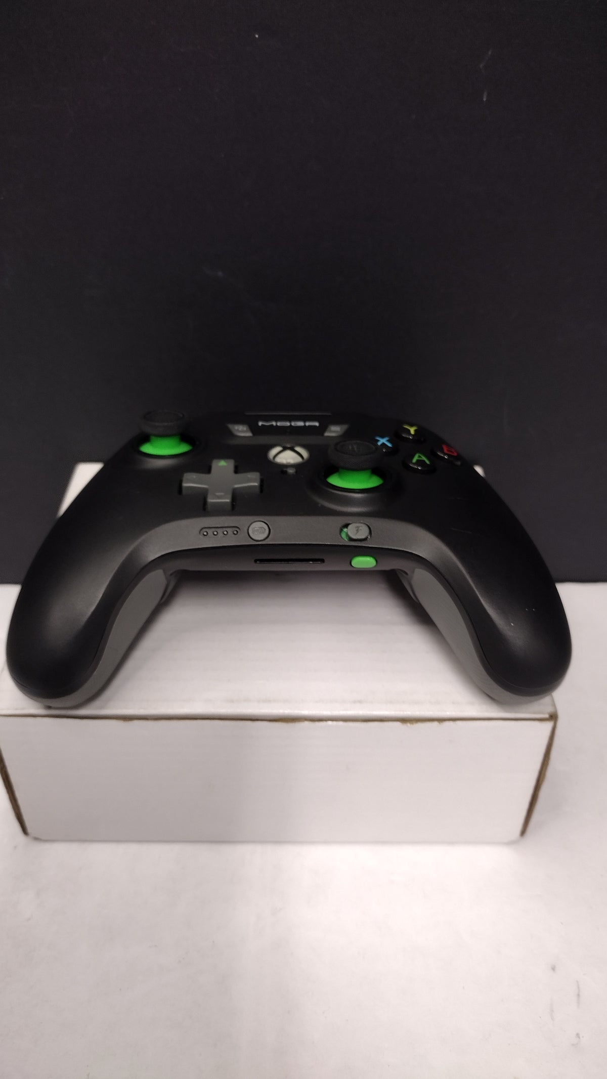 Xbox 360 Wireless Wired MOGA PowerA Controller Black Tested Working