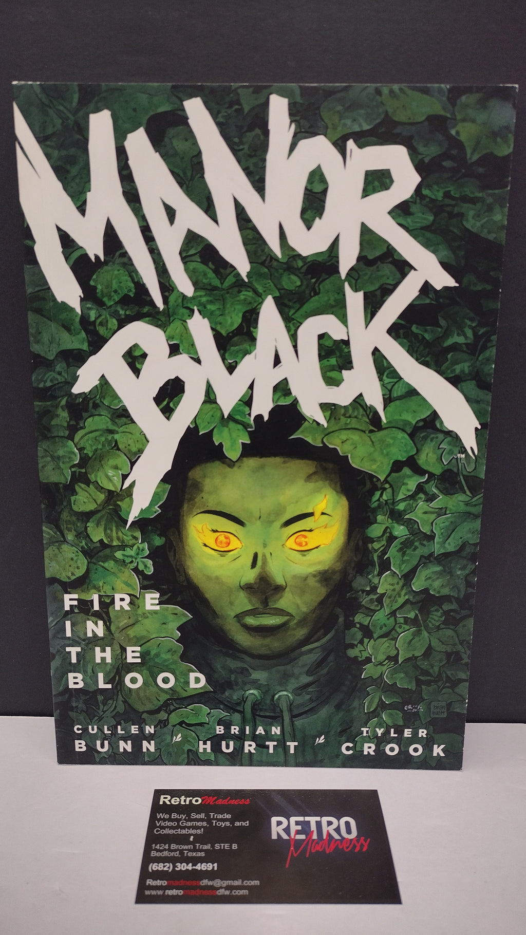 (MATURE) Manor Black Volume 2: Fire in the Blood by Cullen Bunn – New Paperback
