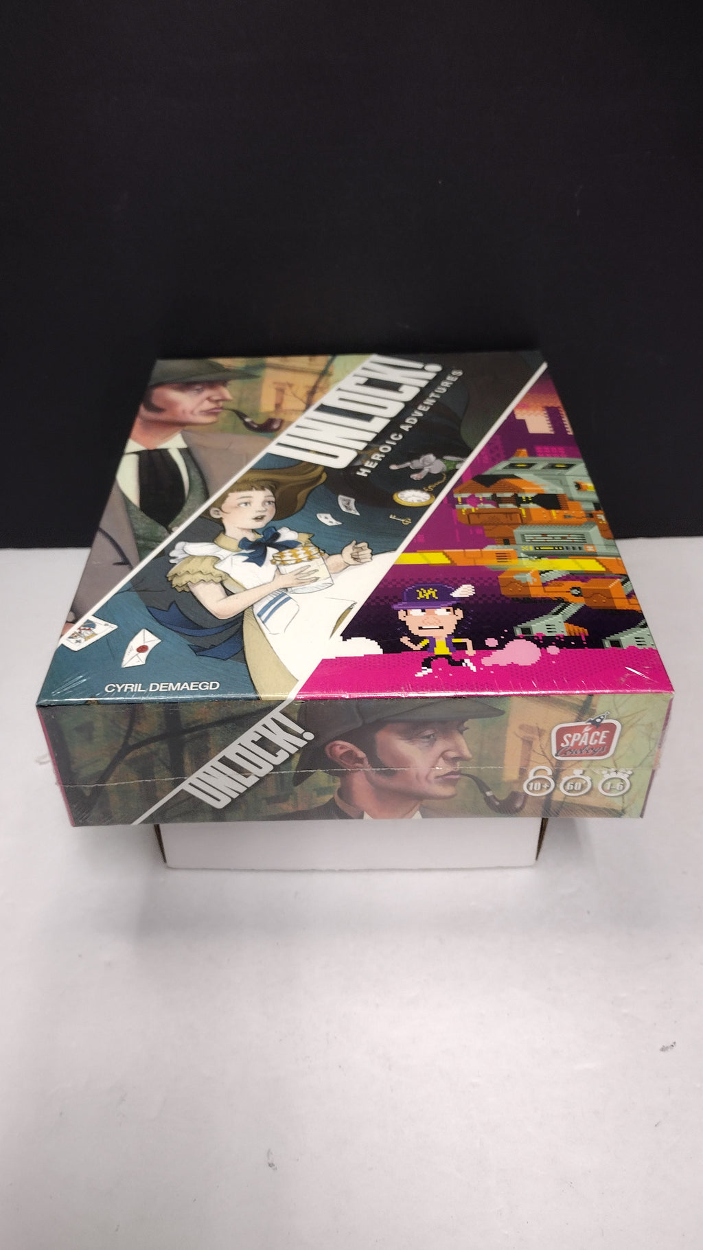 Unlock! Heroic Adventures Escape Room Board Game 3-in-1 Box Set New Sealed