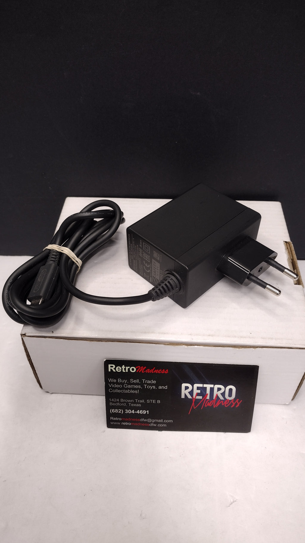 Nintendo Switch AC Adapter Charger European Plug- HAC-002 EUR OEM- Tested