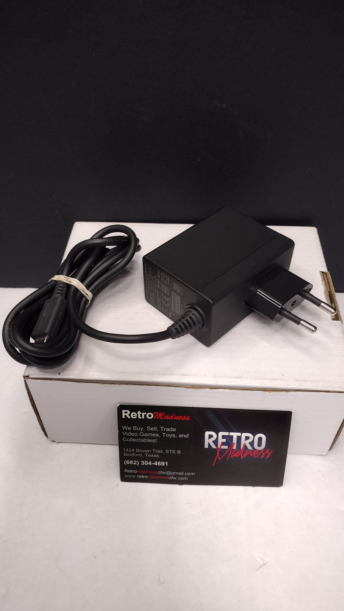 Nintendo Switch AC Adapter Charger European Plug- HAC-002 EUR OEM- Tested
