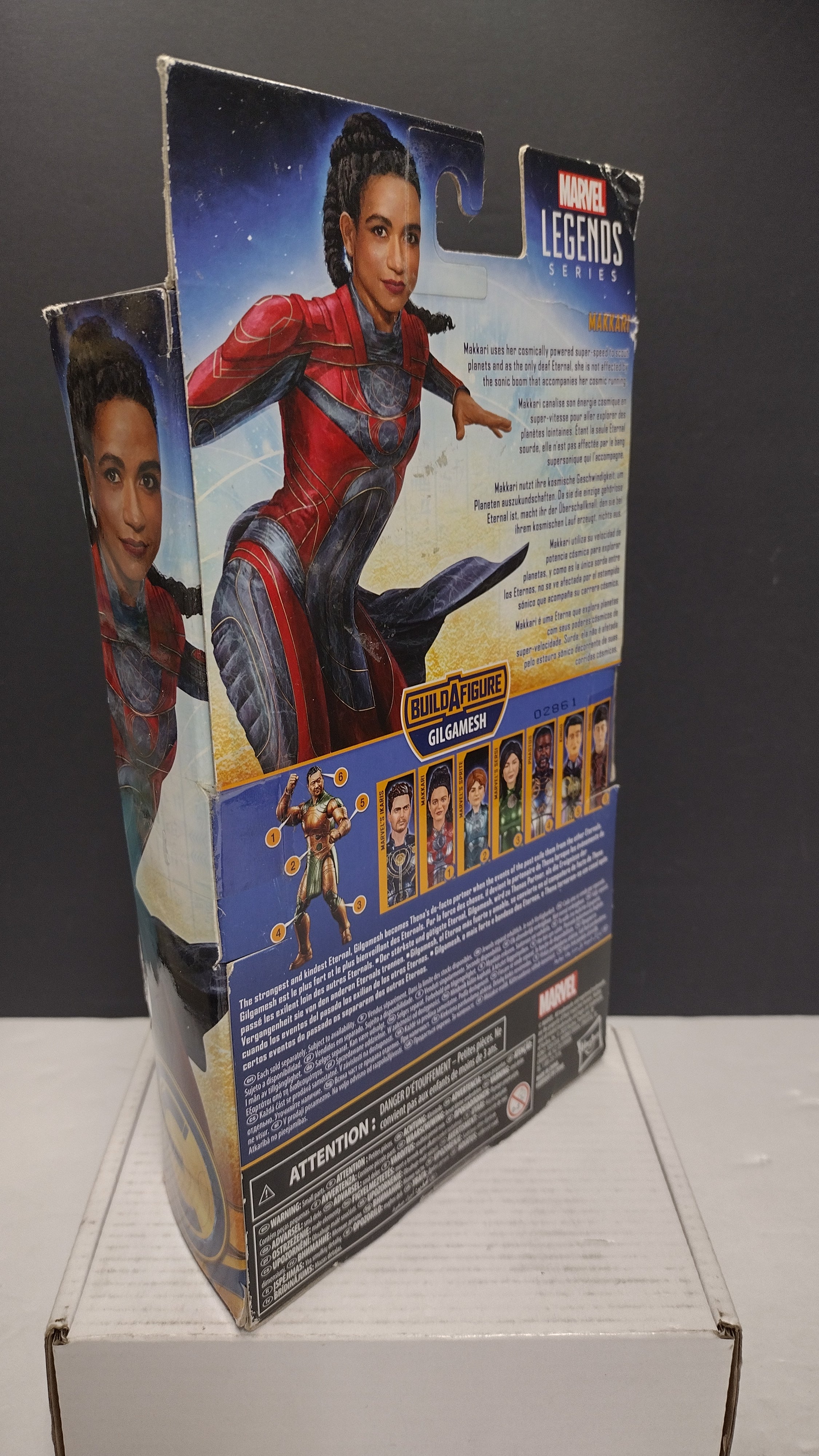 Marvel Legends Series MCU Makkari 6-Inch Action Figure (Hasbro Eternals Gilgamesh BAF Wave - Brand New Sealed)
