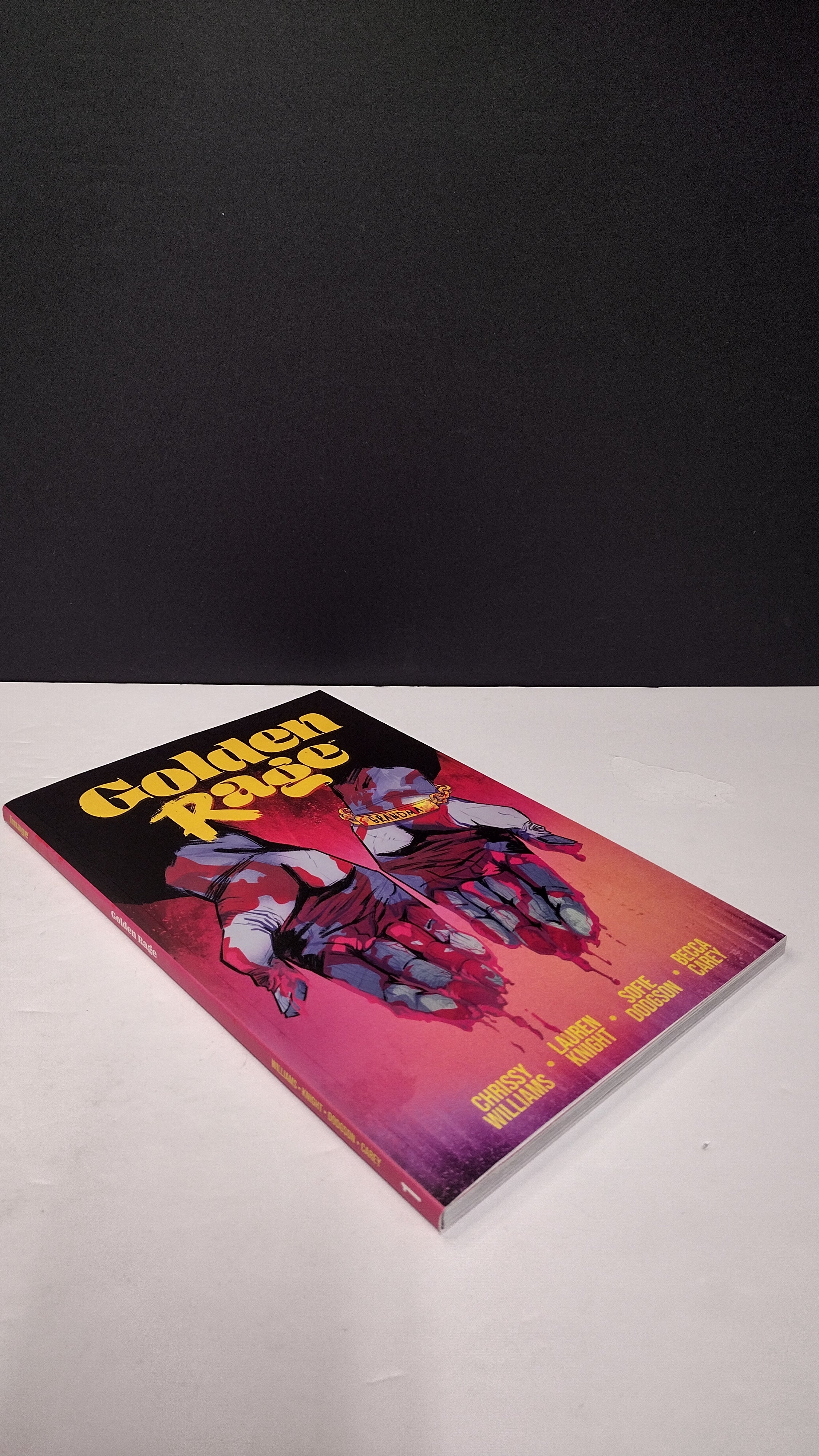(MATURE) Golden Rage Volume 1 by Chrissy Williams  – New Paperback