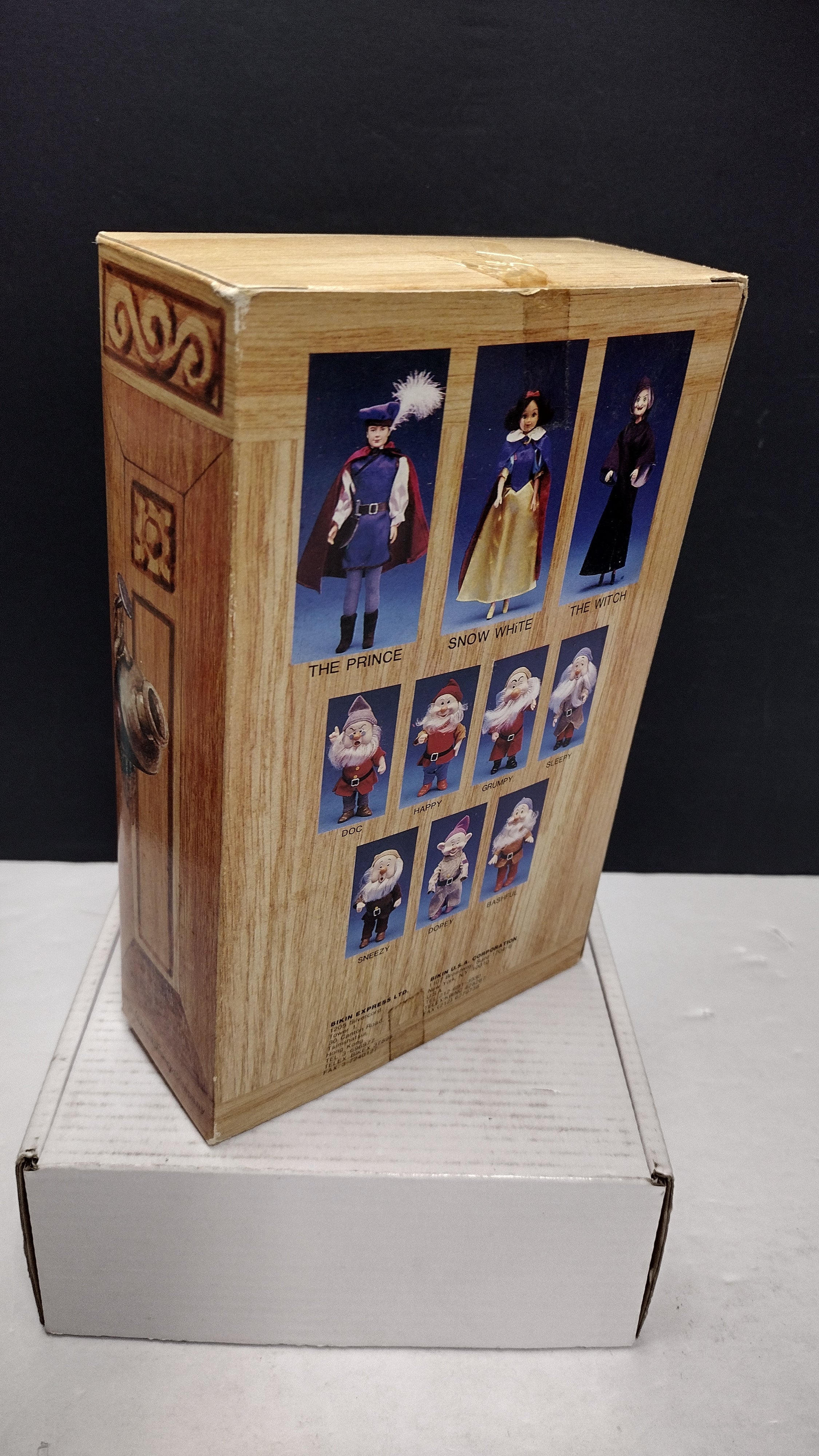 Rare Vintage Bikin Disney Snow White & the Seven Dwarfs "Sneezy" 6.5-Inch Figure (New in Box / Open Box)