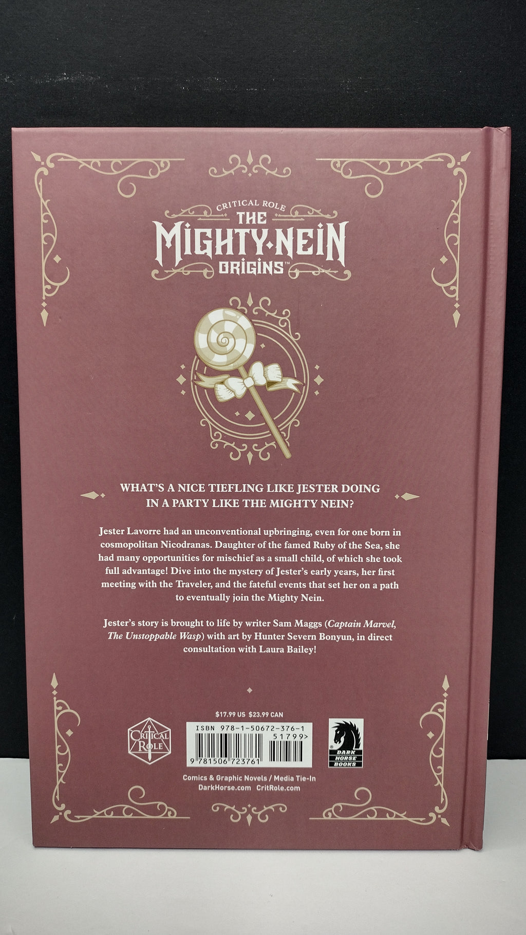 (MATURE) Critical Role: The Mighty Nein Origins—Jester Lavorre – Deluxe Hardcover