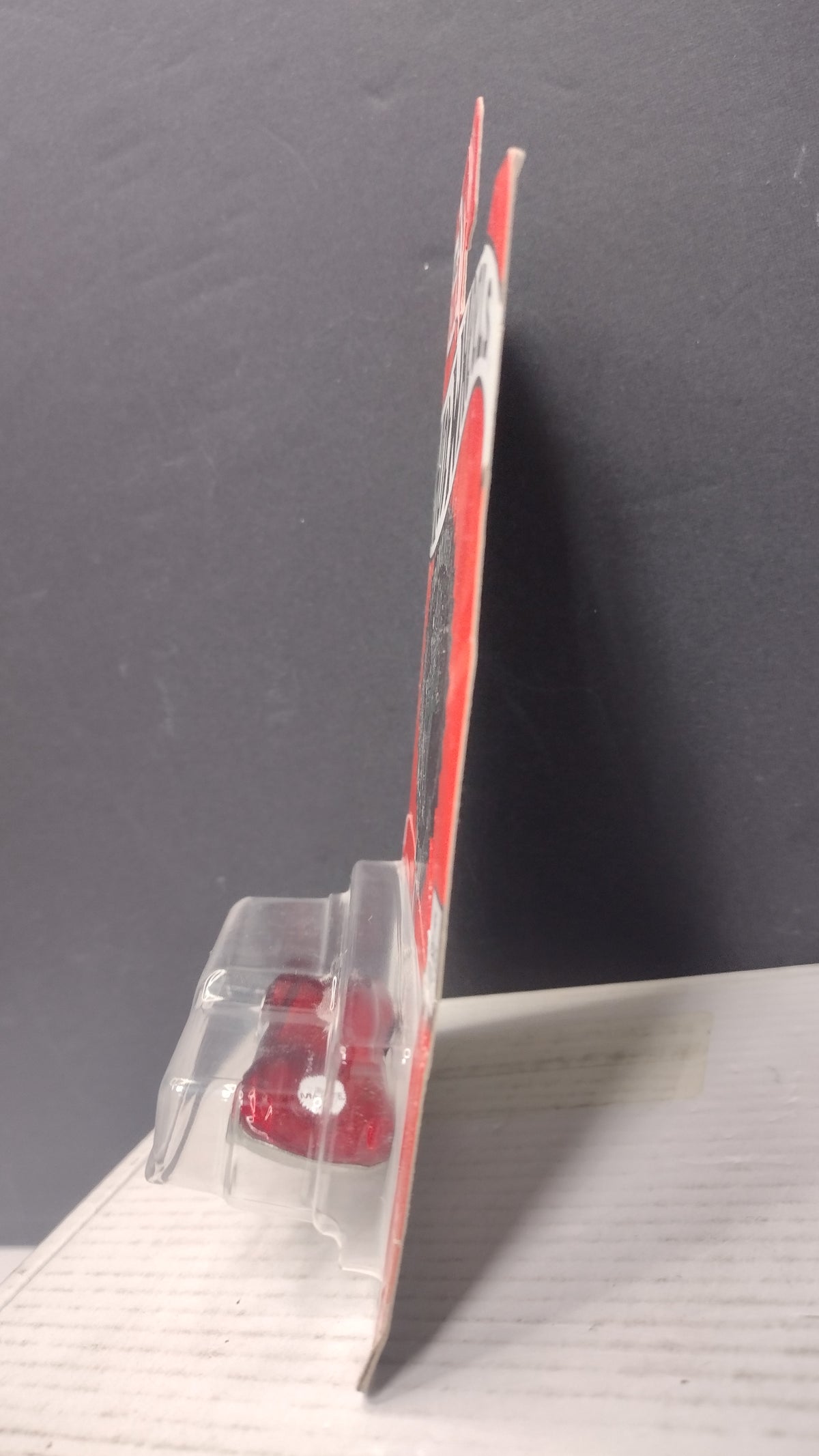 Hot Wheels Red M-Racer Keychain Car 2023 Holiday Employee Special Edition