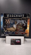 World of Warcraft Lothar w/ Gryphon vs. Blackhand w/ Frostwolf Deluxe Mini Figure Set (JAKKS Pacific - Brand New Sealed / Box Wear)