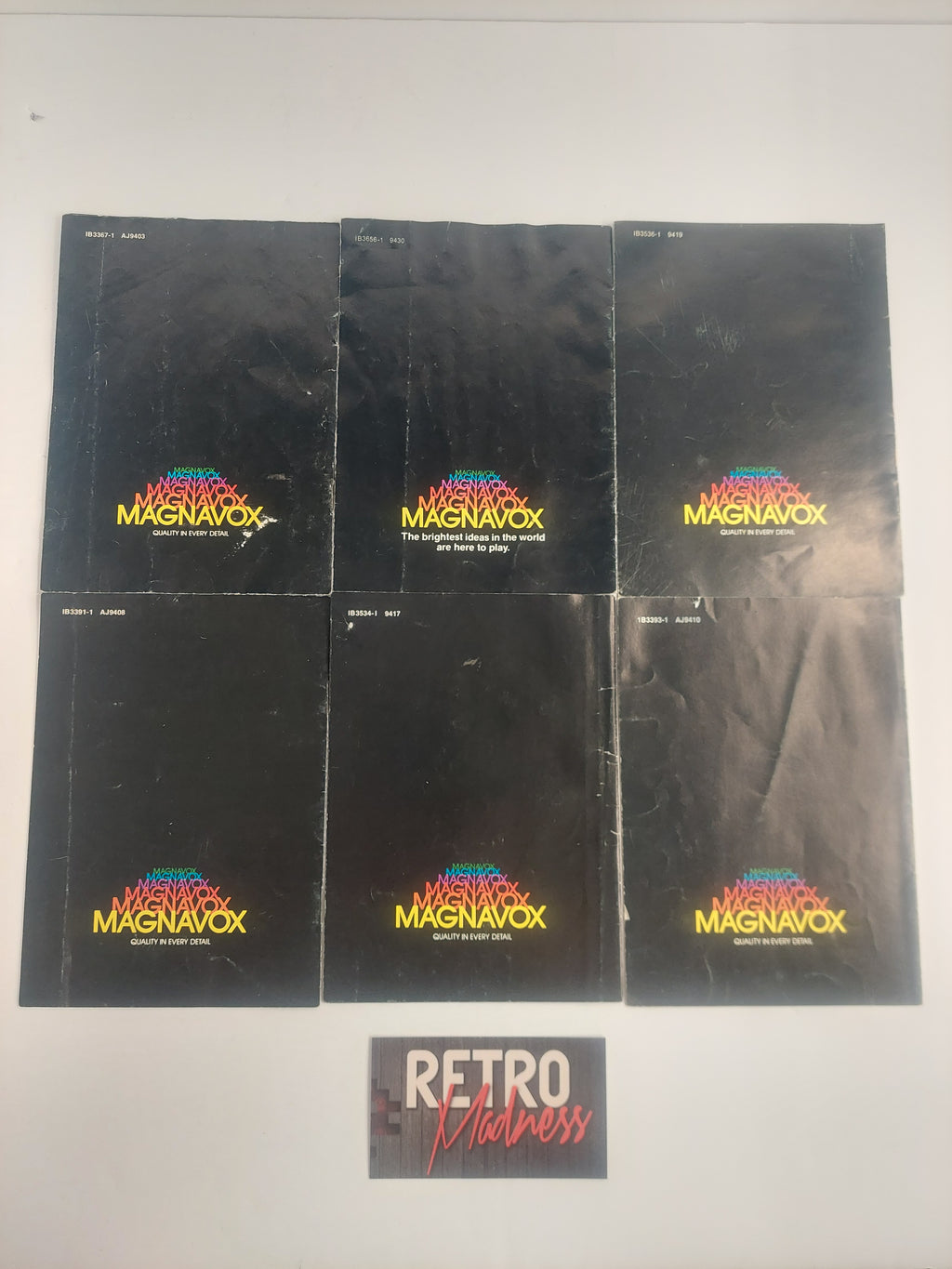 Odyssey 2 Official Rules Manual Lot