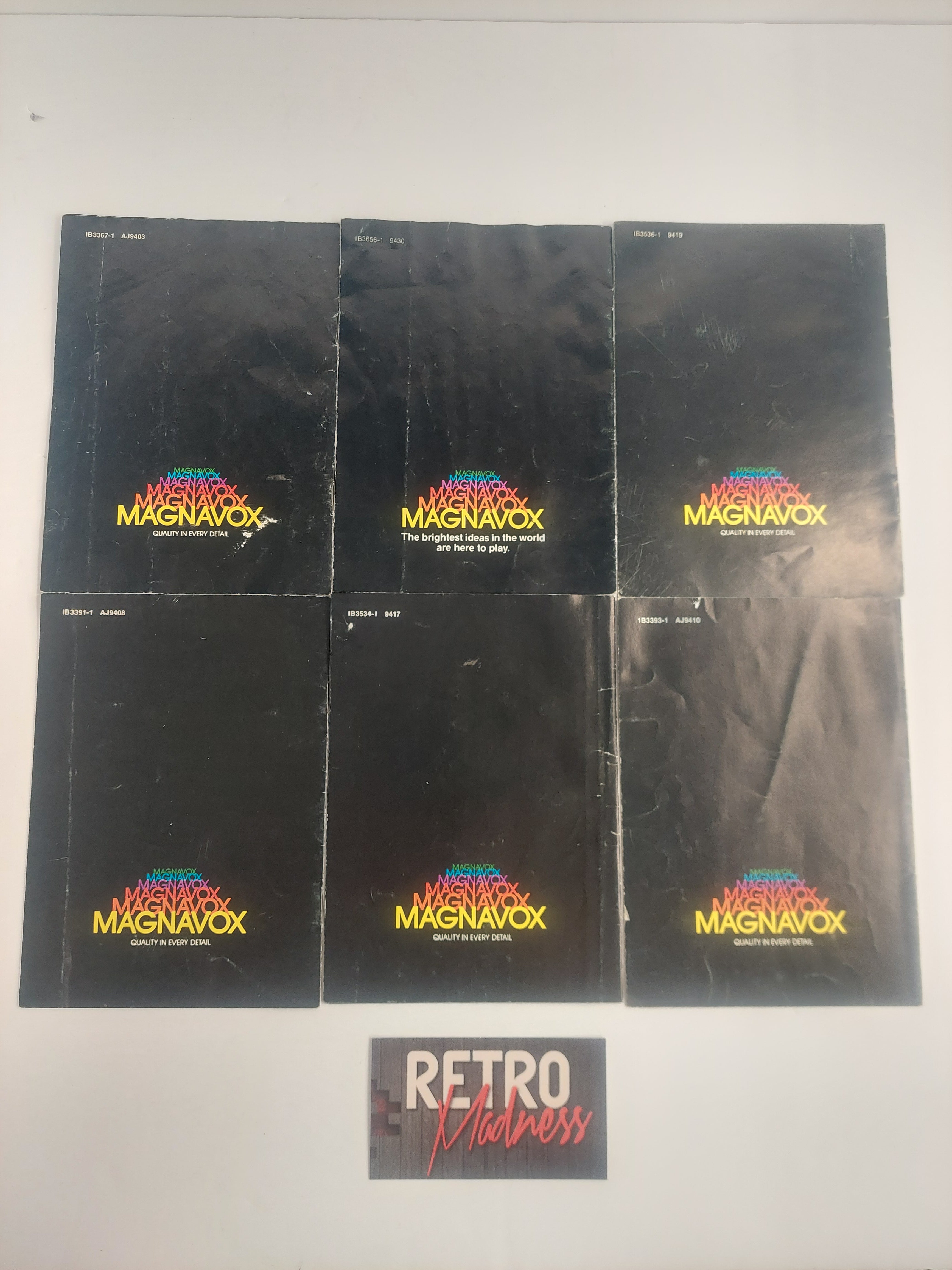 Odyssey 2 Official Rules Manual Lot