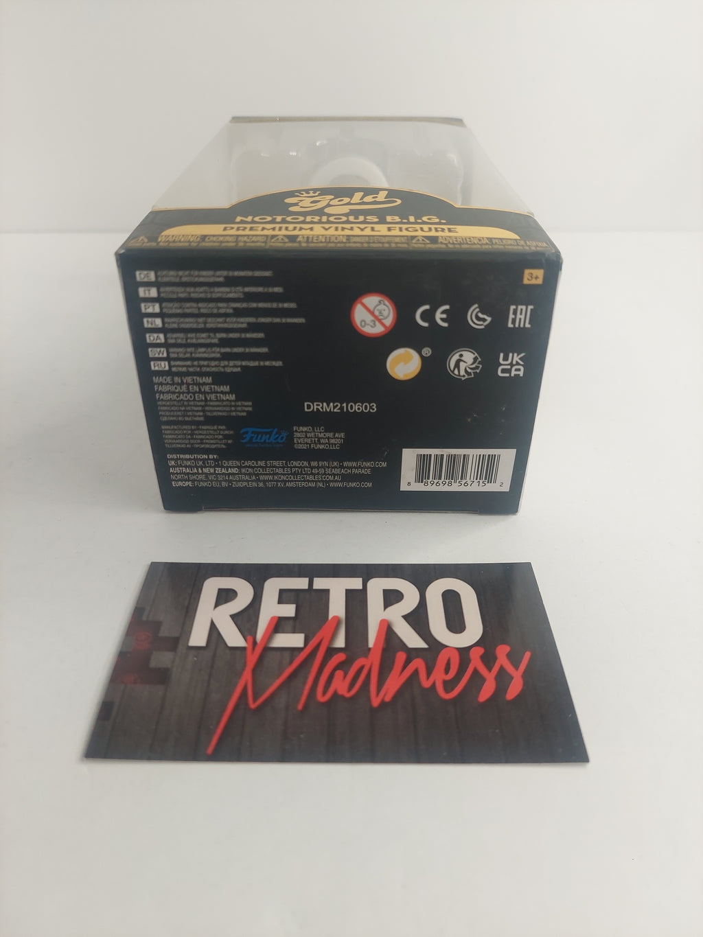 Funko Gold Notorious B.I.G. Premium Vinyl Figure