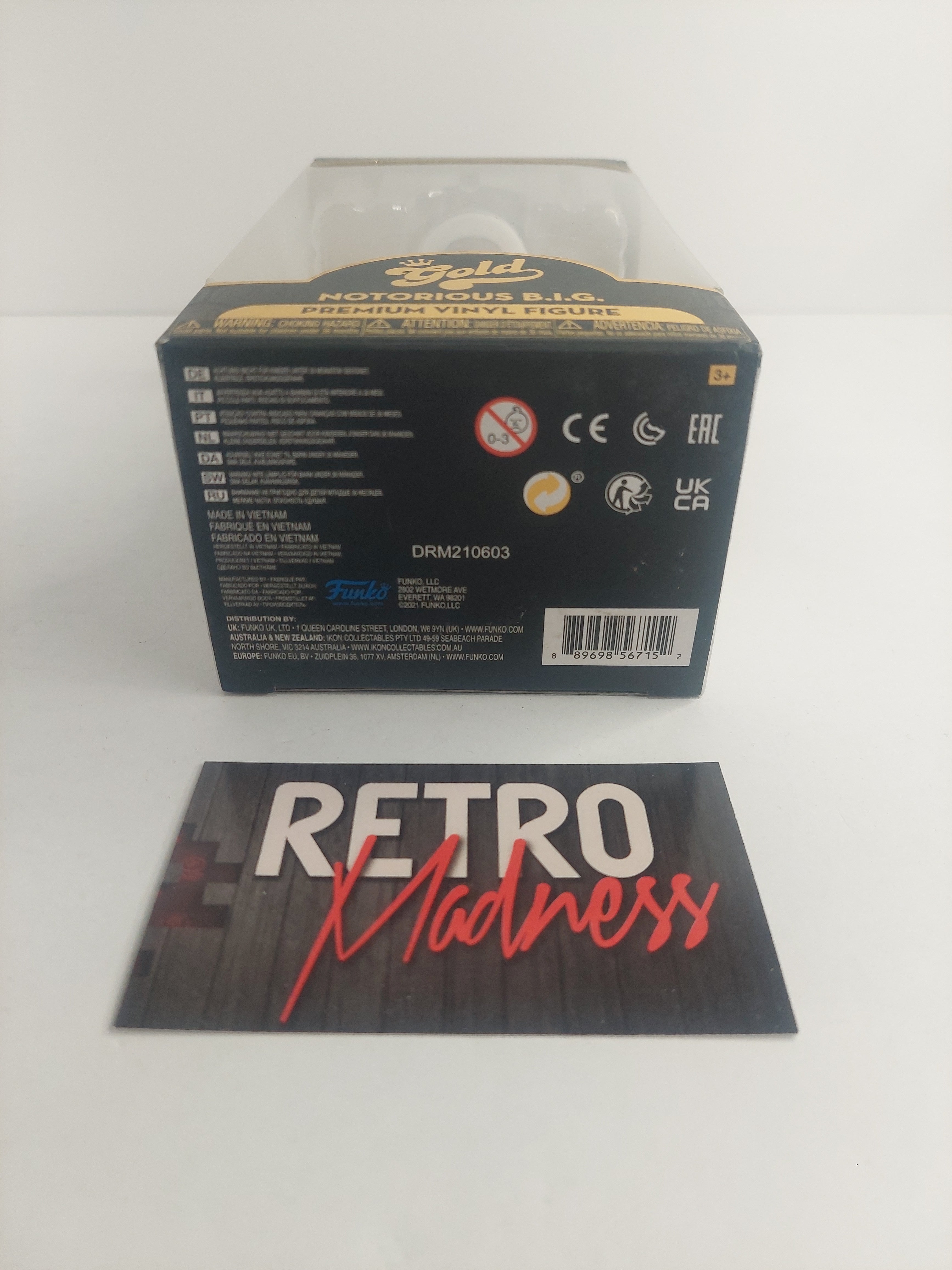 Funko Gold Notorious B.I.G. Premium Vinyl Figure