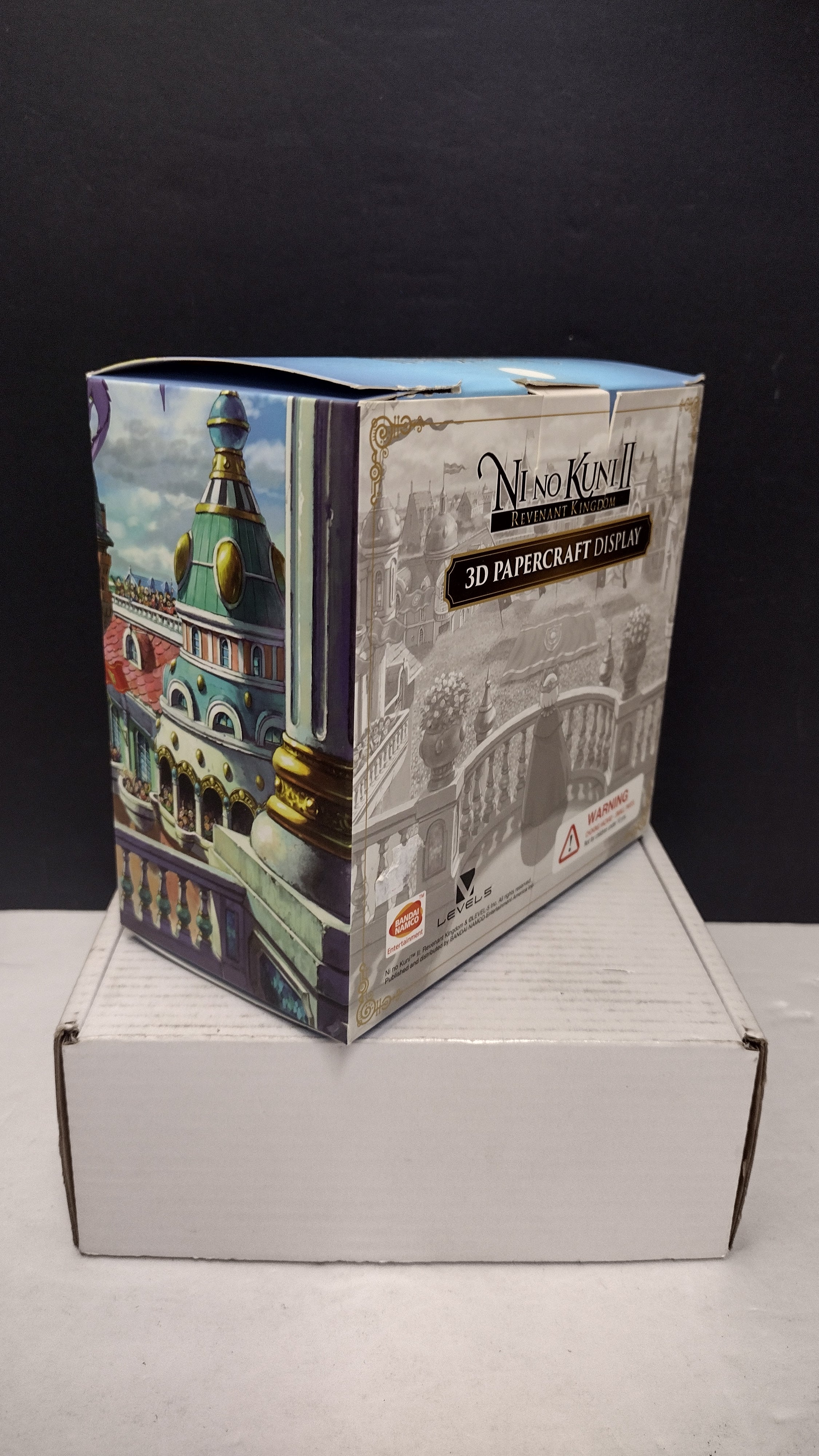 Ni No Kuni II: Revenant Kingdom 3D Papercraft Display Set (Bandai Namco / Level-5 - New Unused in Box / Complete)