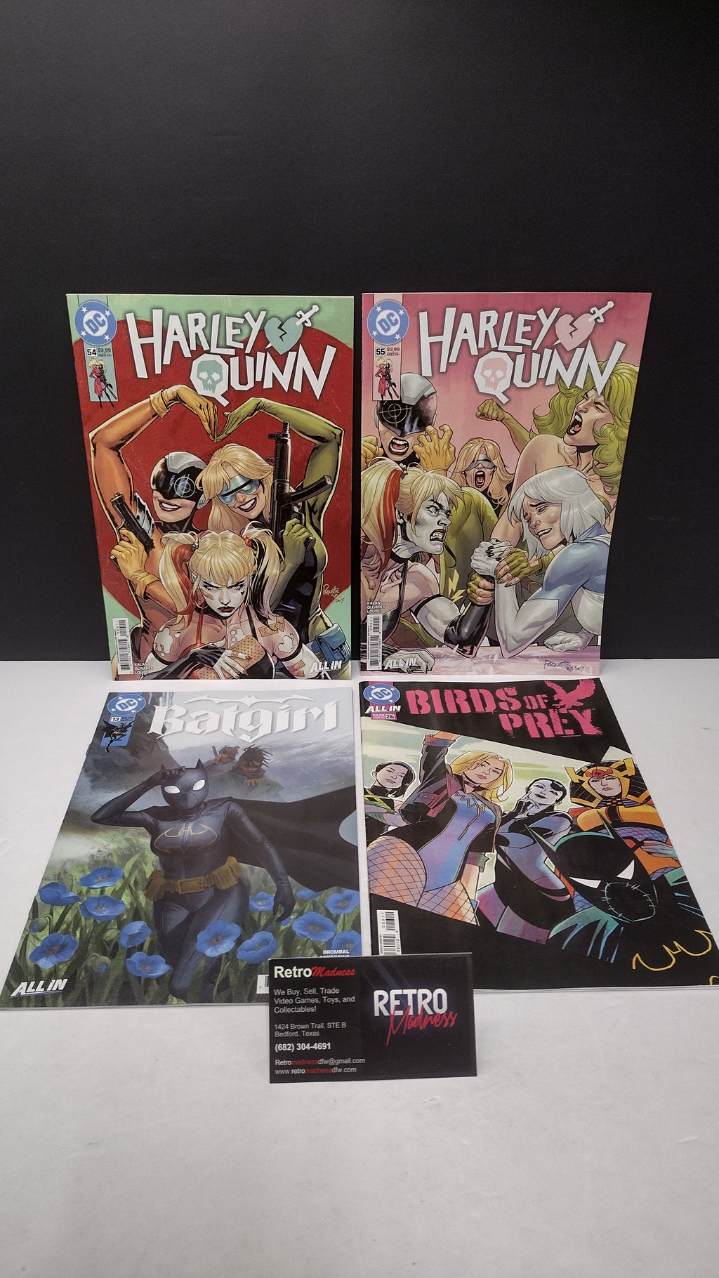 DC Comics Modern Era Lot – 4 Book Set - Lot X (Brand New / Unread)