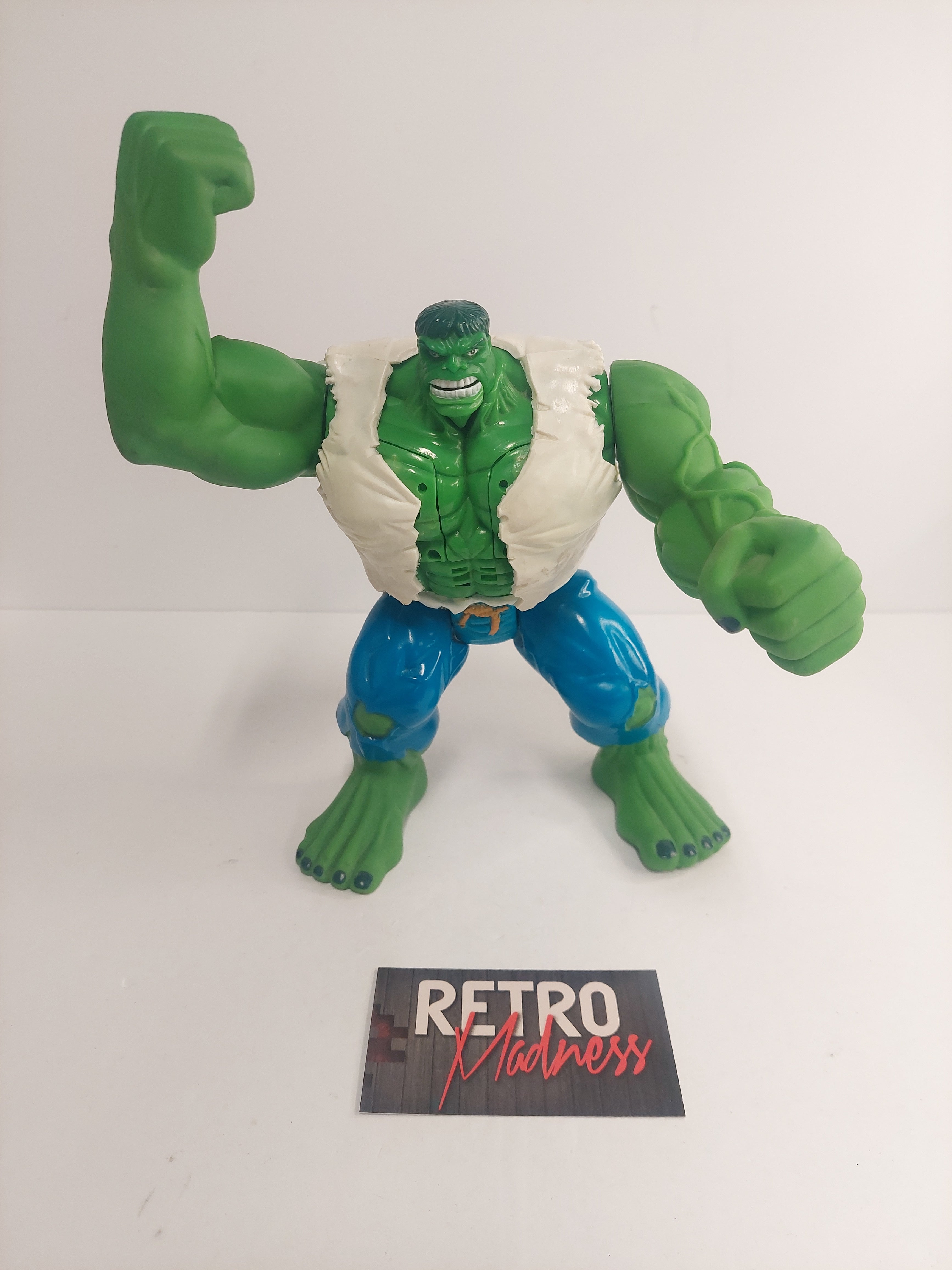 Marvel Comics The Incredible Hulk Electronic Raging Hulk 8" Figure with Box Tested