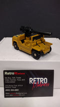 Vintage 1986 G1 Transformers: Combaticon Swindle Action Figure – Loose with Large Scatter Blaster Weapon (Decepticon Bruticus Team)