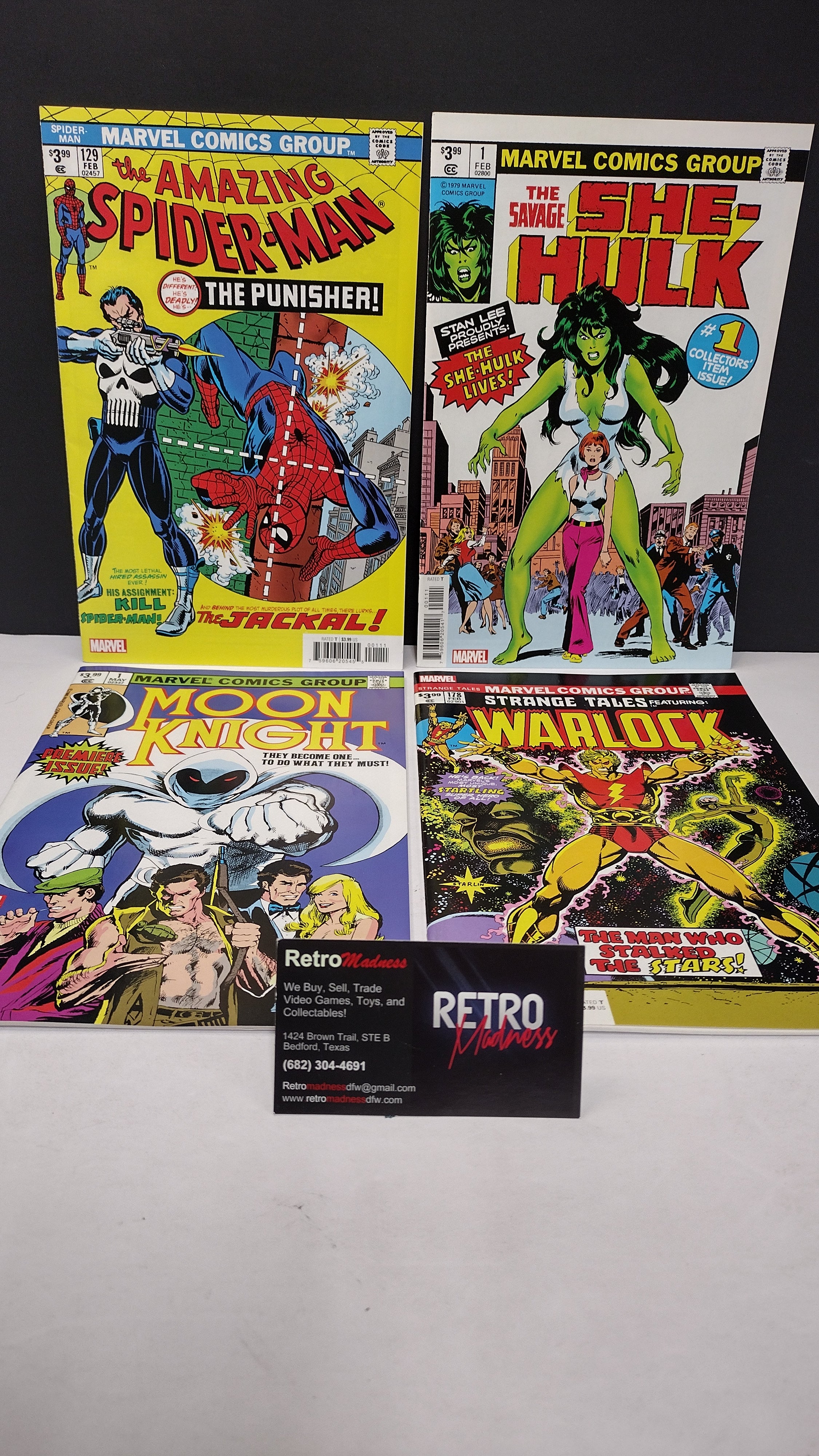 Marvel Comics Modern Era Lot – 4 Book Set - Lot A2 (Brand New / Unread)
