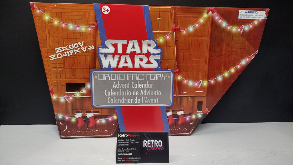 2022 Disney Parks Star Wars Droid Factory Holiday Advent Calendar NIB (Box Damage)