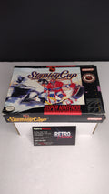 NHL Stanley Cup: SNES  Authentic Box & Manual ONLY