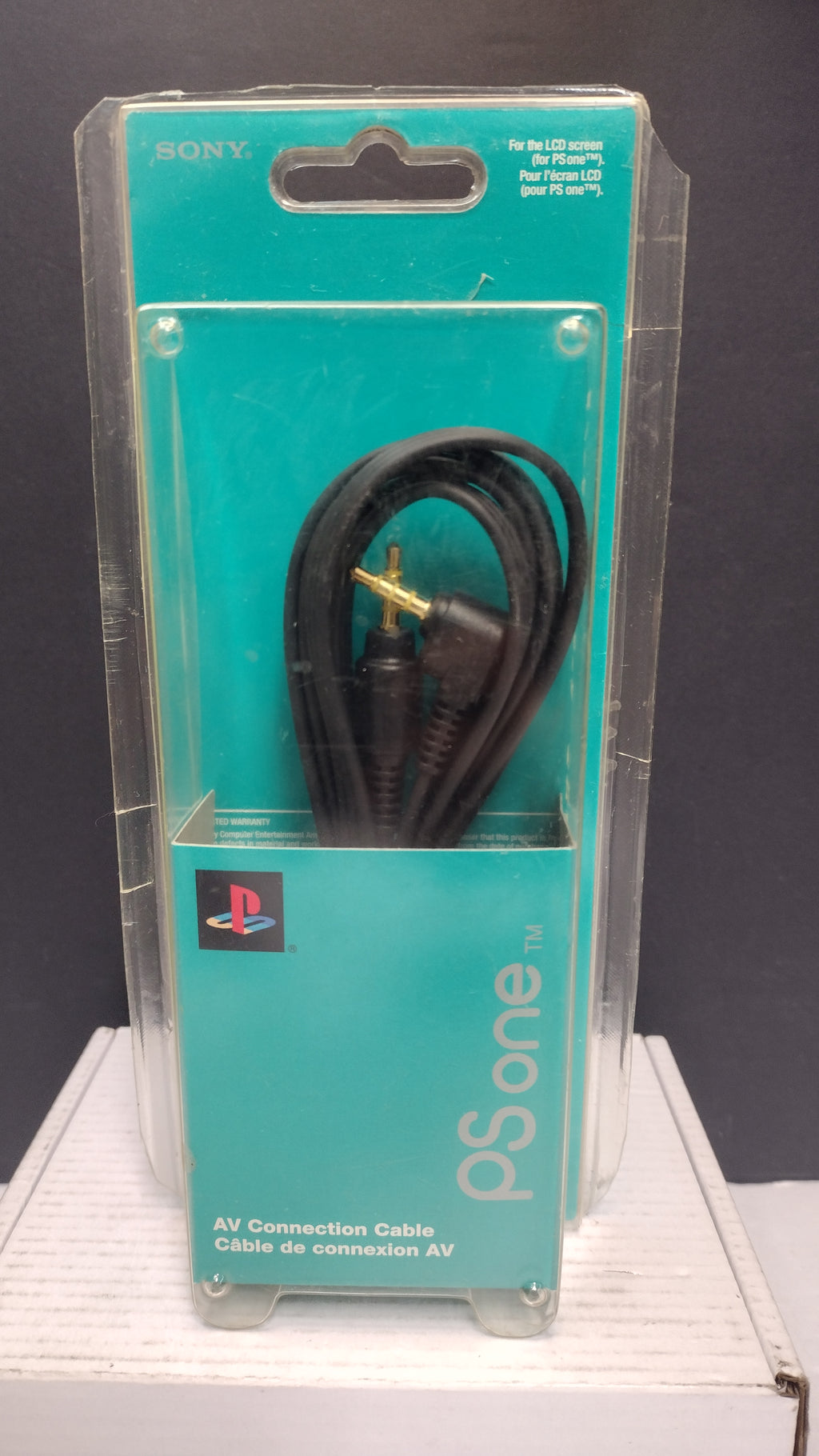 Sony PlayStation PS One AV Connection Cable SCPH-180 U PS1 New Sealed Box